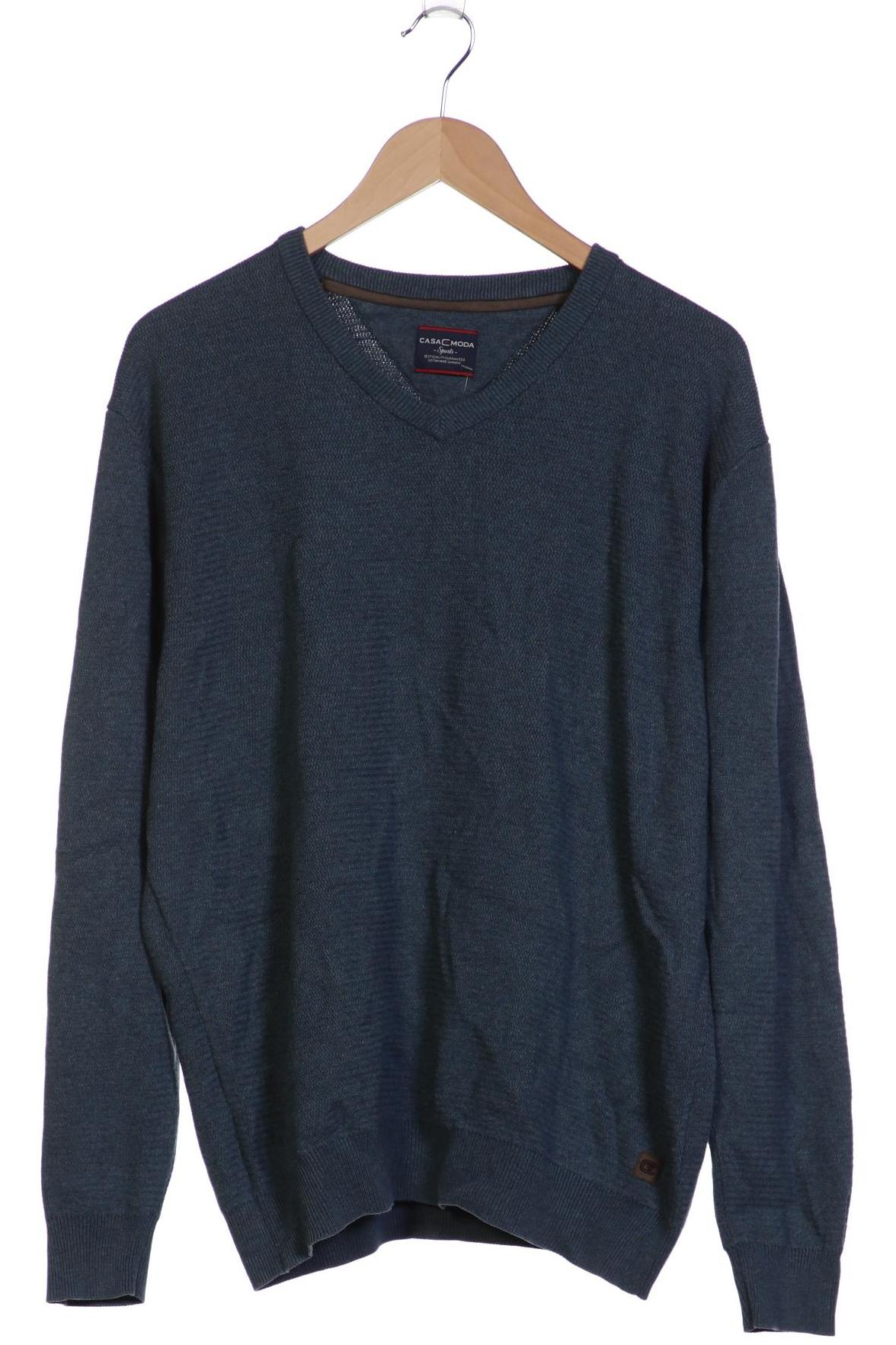 

Casa Moda Herren Pullover, blau, Gr. 52