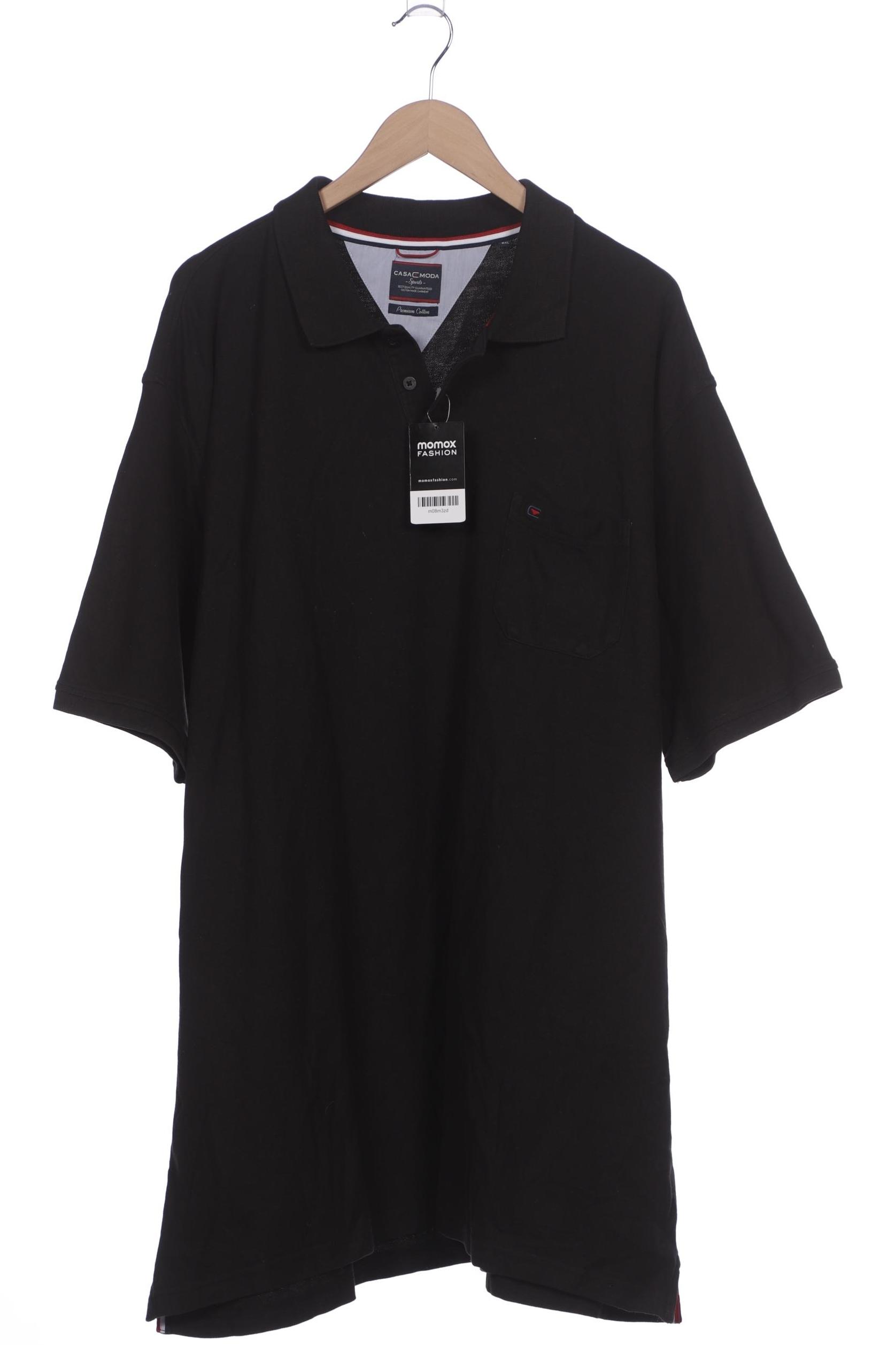 

Casa Moda Herren Poloshirt, schwarz, Gr. 62