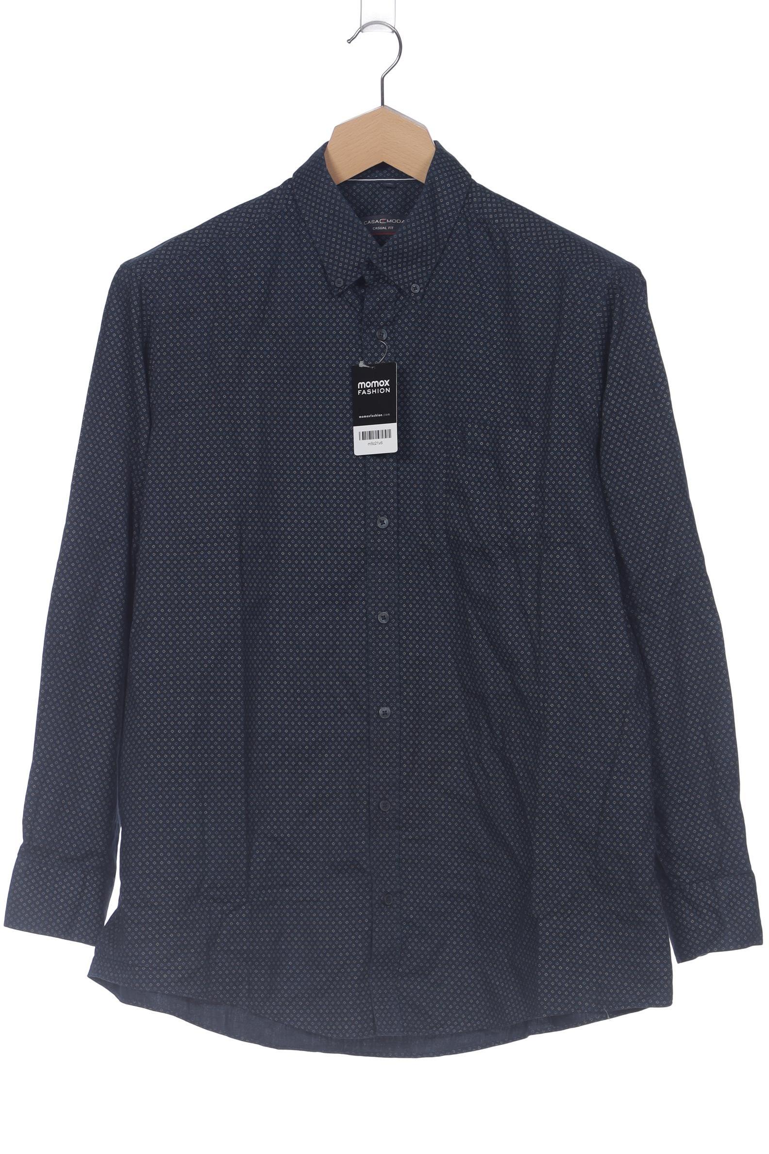 

Casa Moda Herren Hemd, marineblau, Gr. 56
