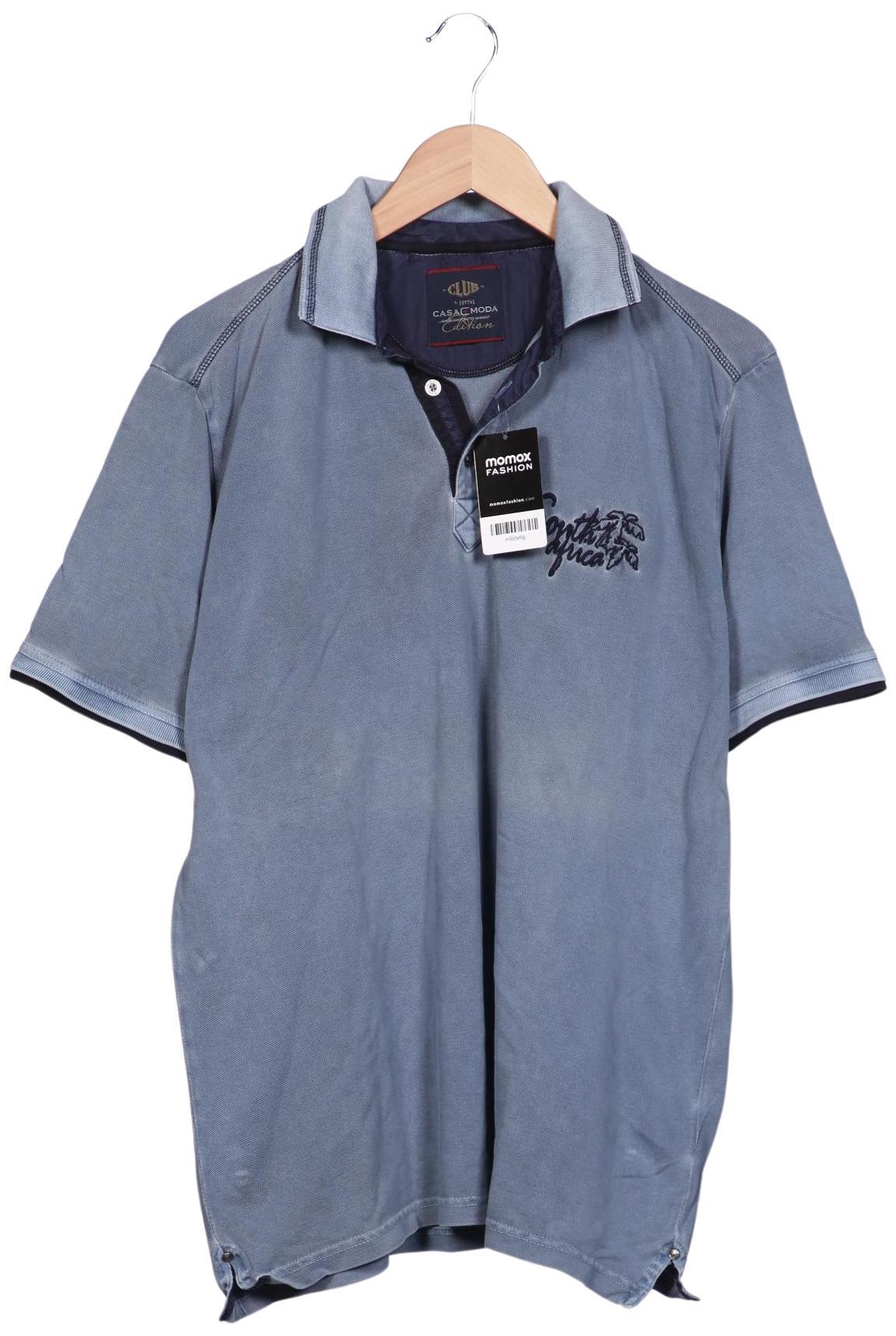

Casa Moda Herren Poloshirt, hellblau, Gr. 52