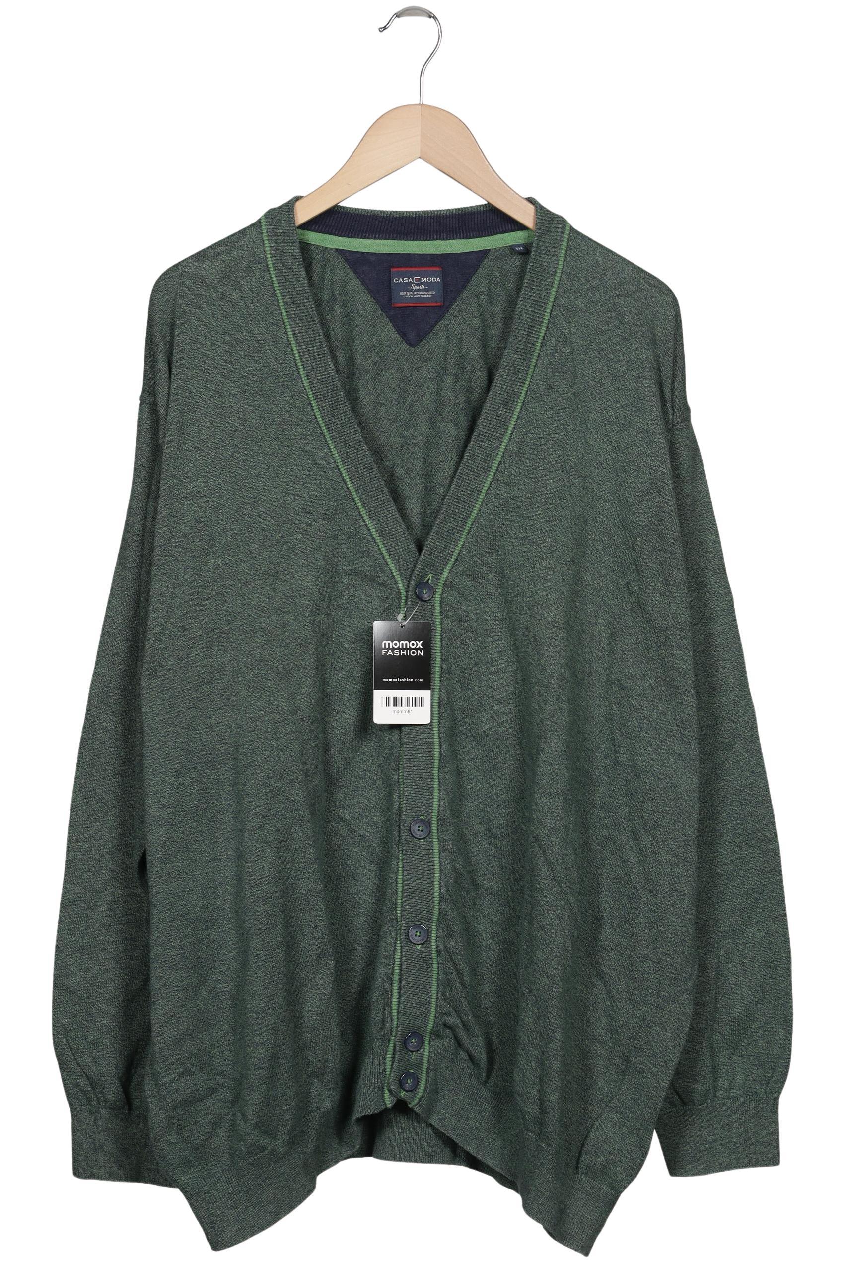 

Casa Moda Herren Strickjacke, grün, Gr. 62