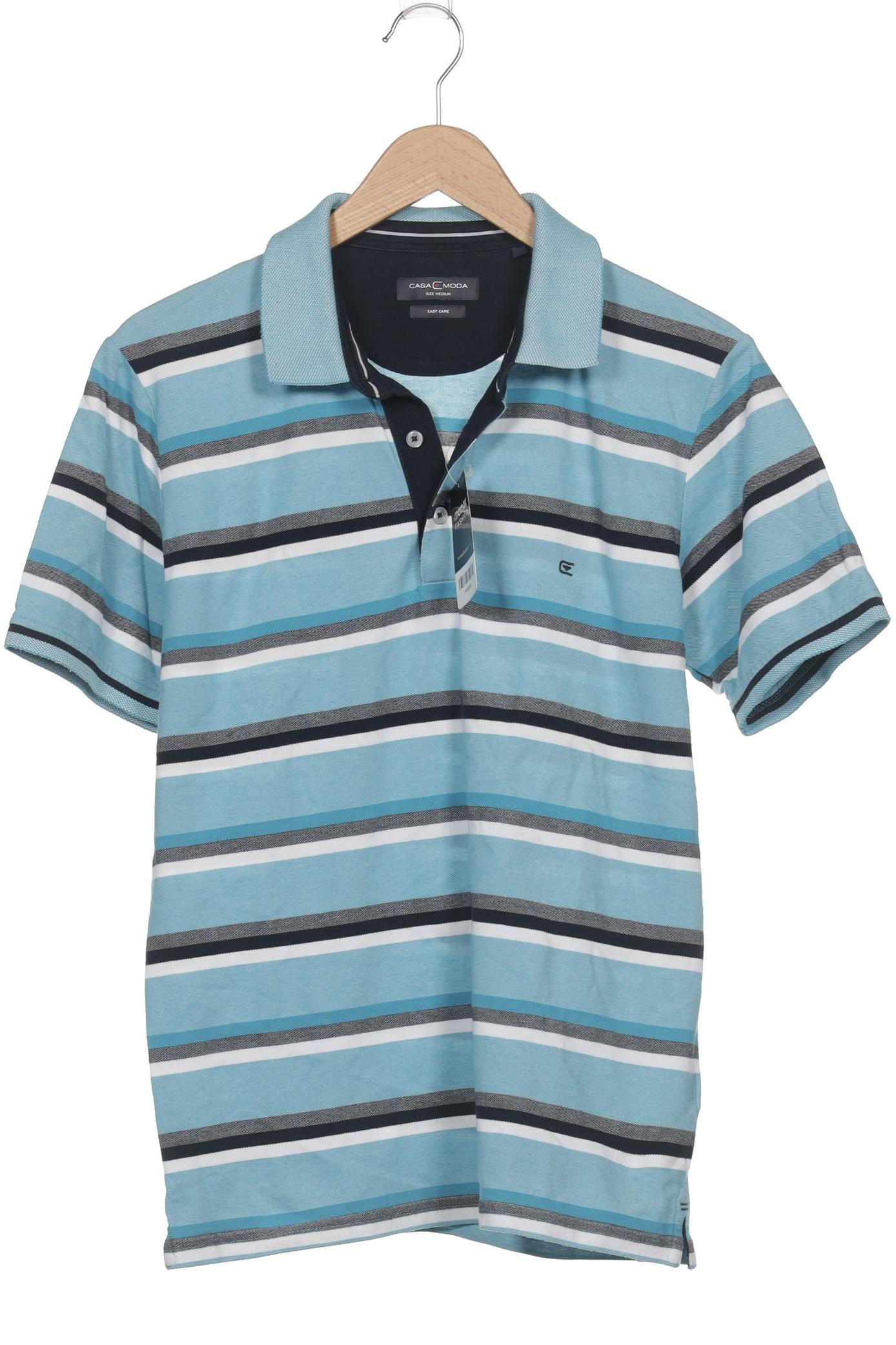 

Casa Moda Herren Poloshirt, blau, Gr. 48
