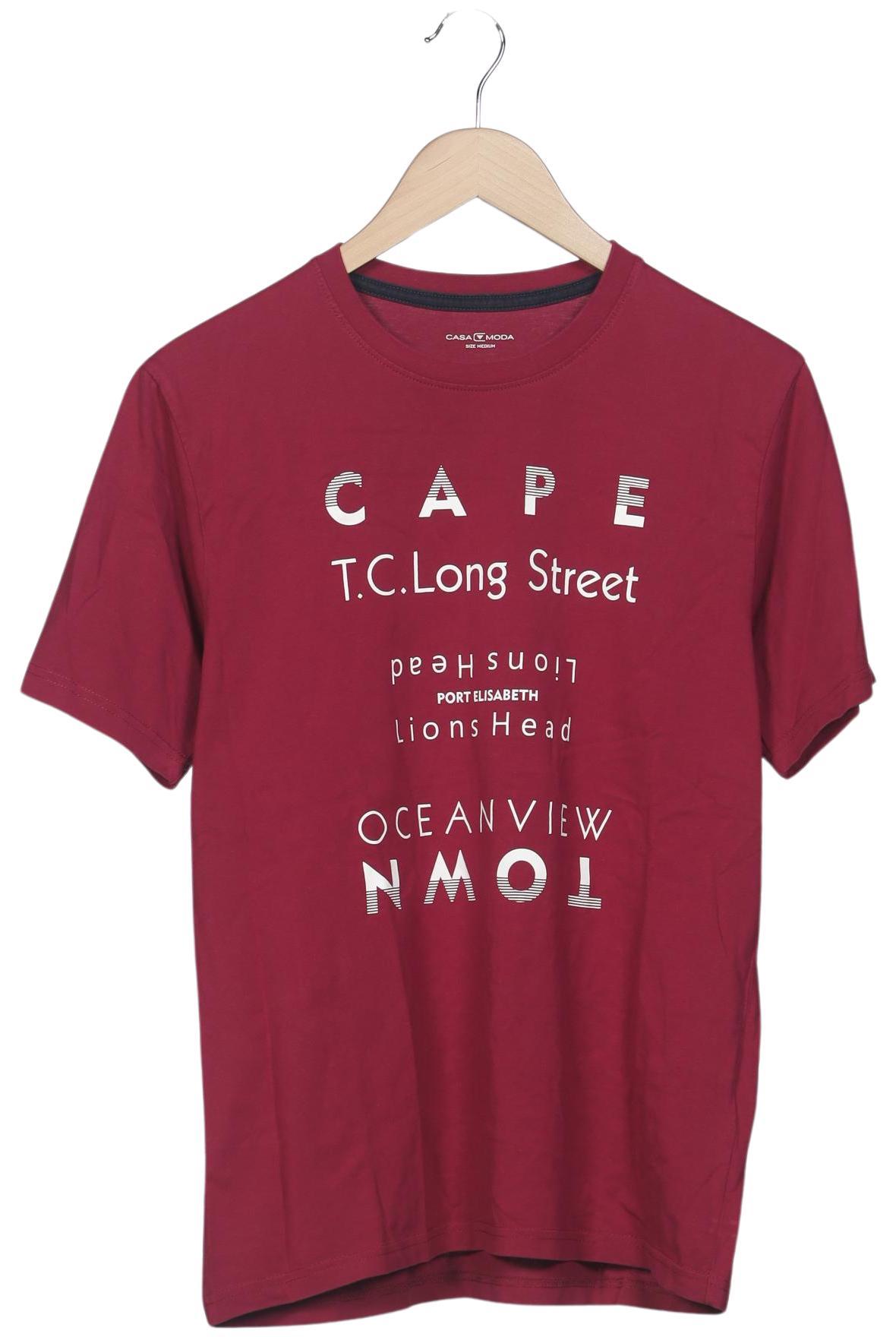 

Casa Moda Herren T-Shirt, rot, Gr. 48