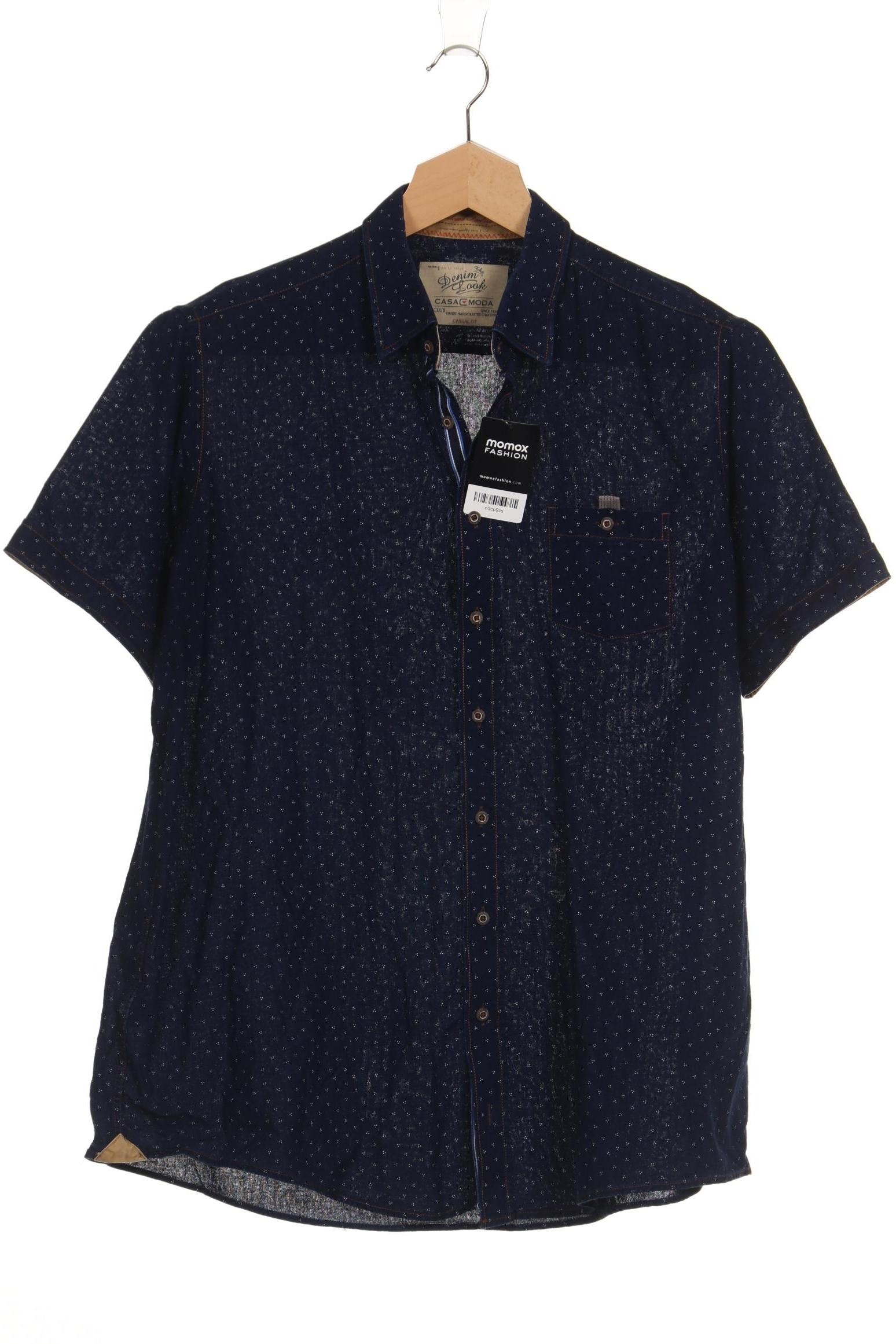 

Casa Moda Herren Hemd, marineblau, Gr. 56