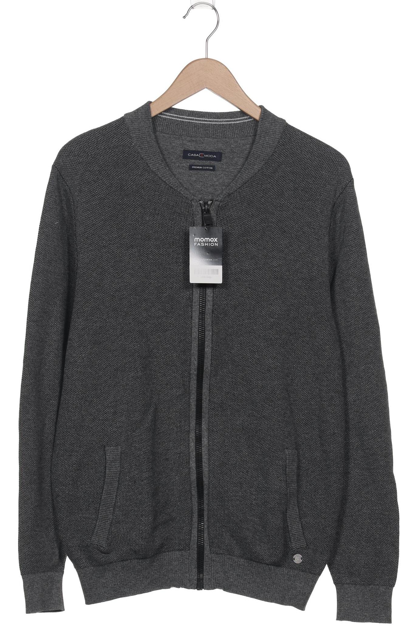

Casa Moda Herren Strickjacke, grau, Gr. 48