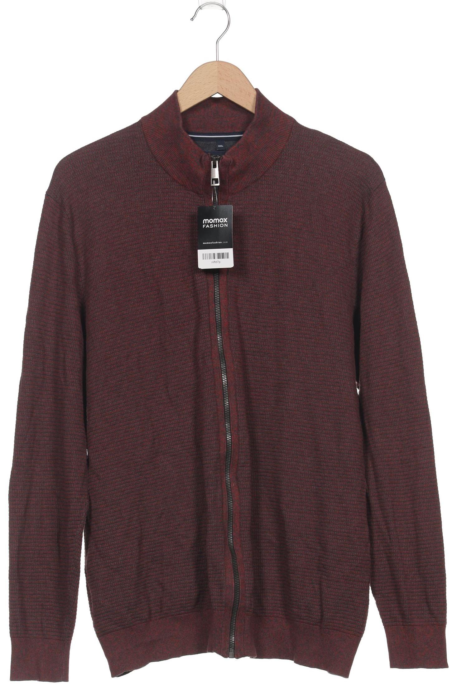 

Casa Moda Herren Strickjacke, bordeaux, Gr. 56