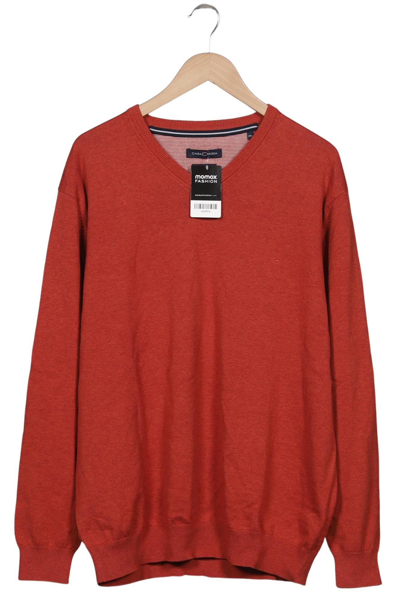 

Casa Moda Herren Pullover, orange, Gr. 58