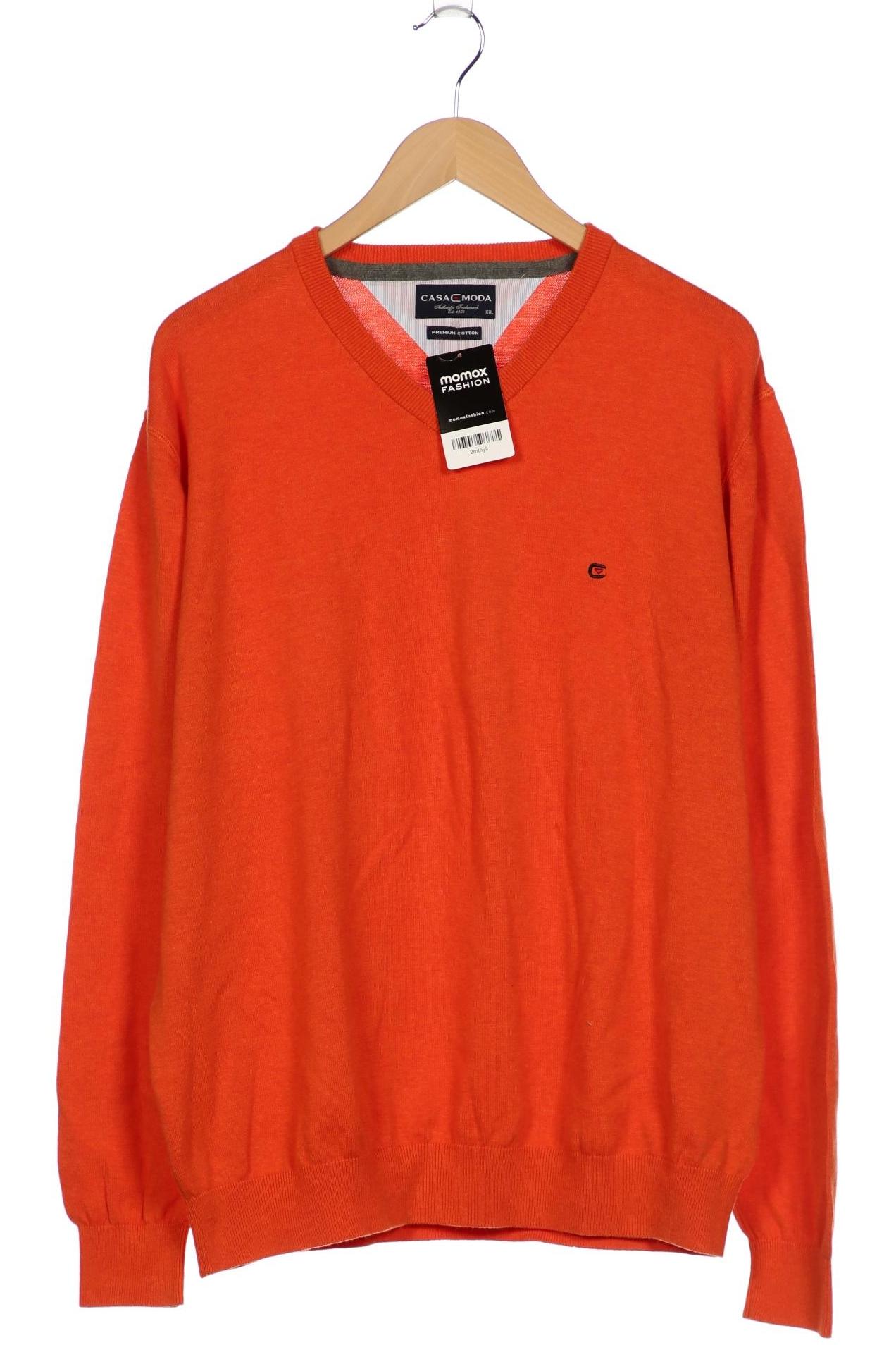 

Casa Moda Herren Pullover, orange, Gr. 56