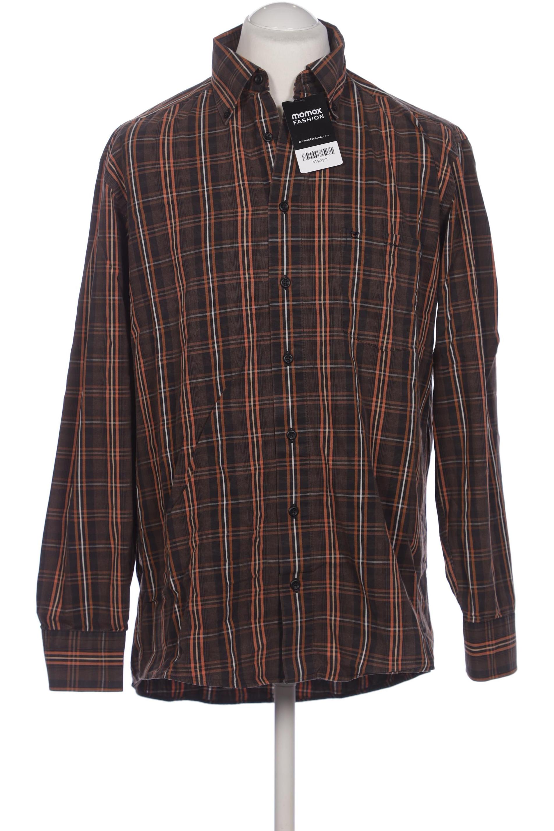 

Casa Moda Herren Hemd, braun, Gr. 52