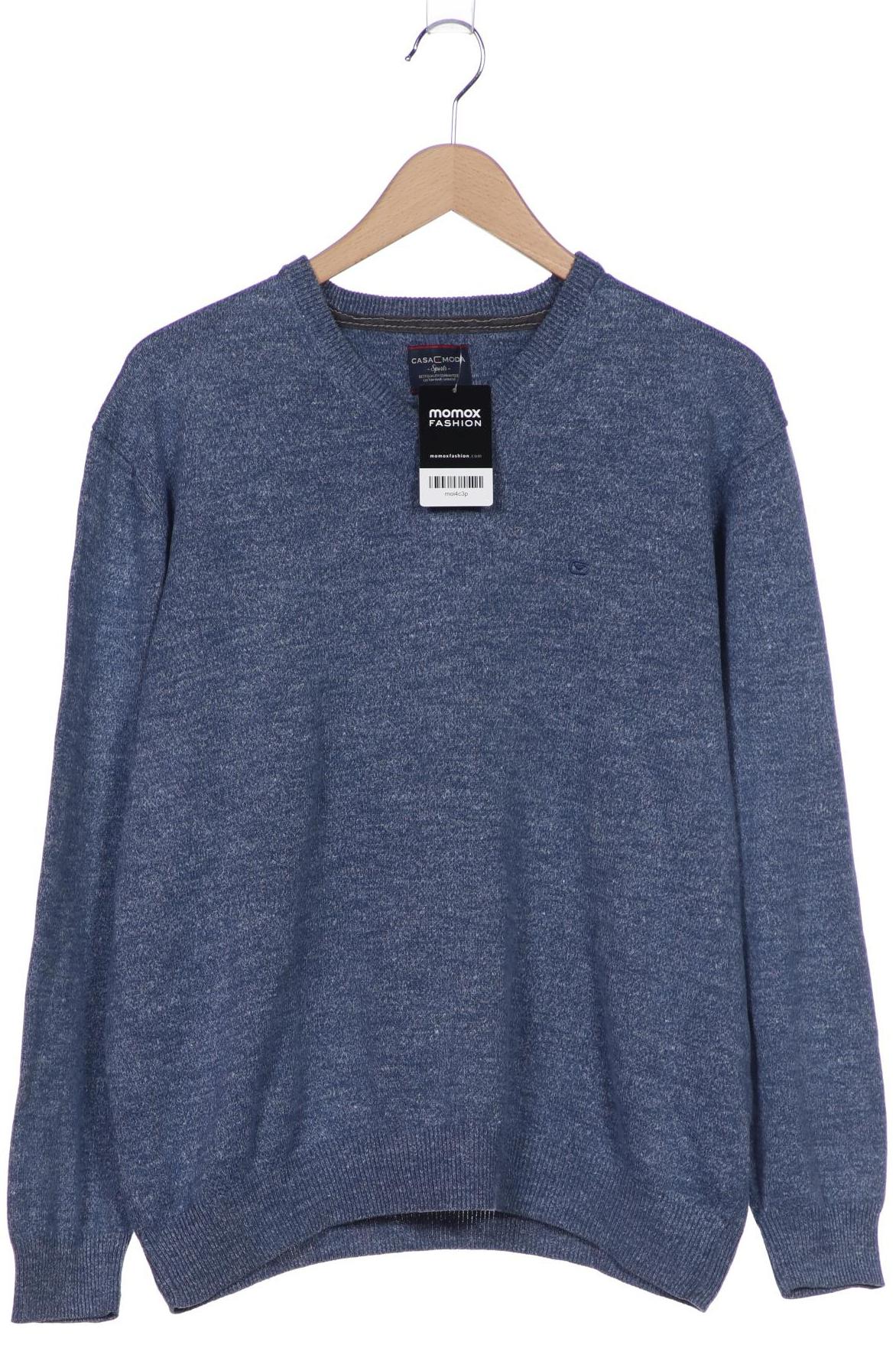 

Casa Moda Herren Pullover, blau, Gr. 52