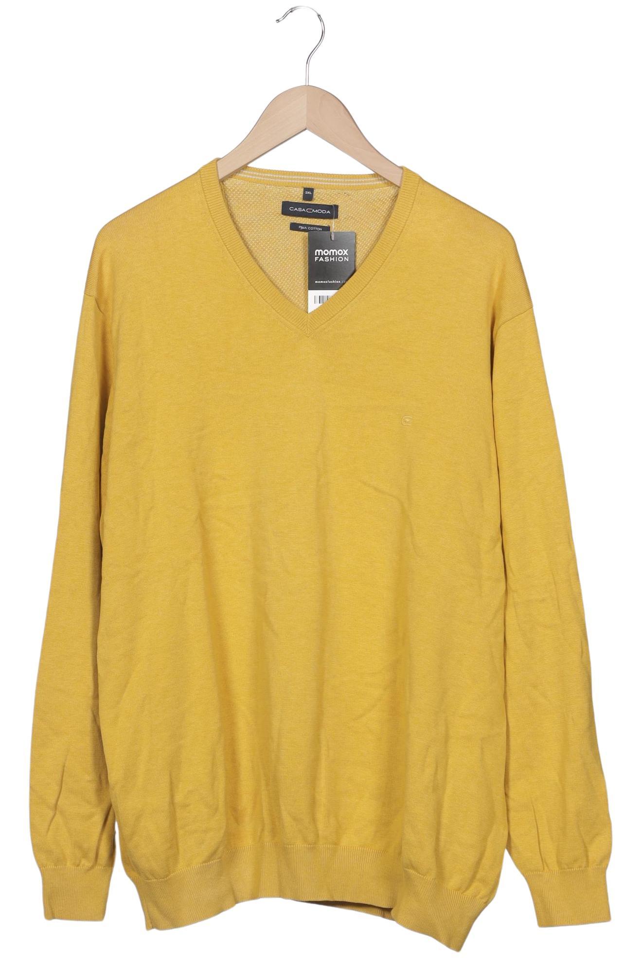

Casa Moda Herren Pullover, gelb, Gr. 58