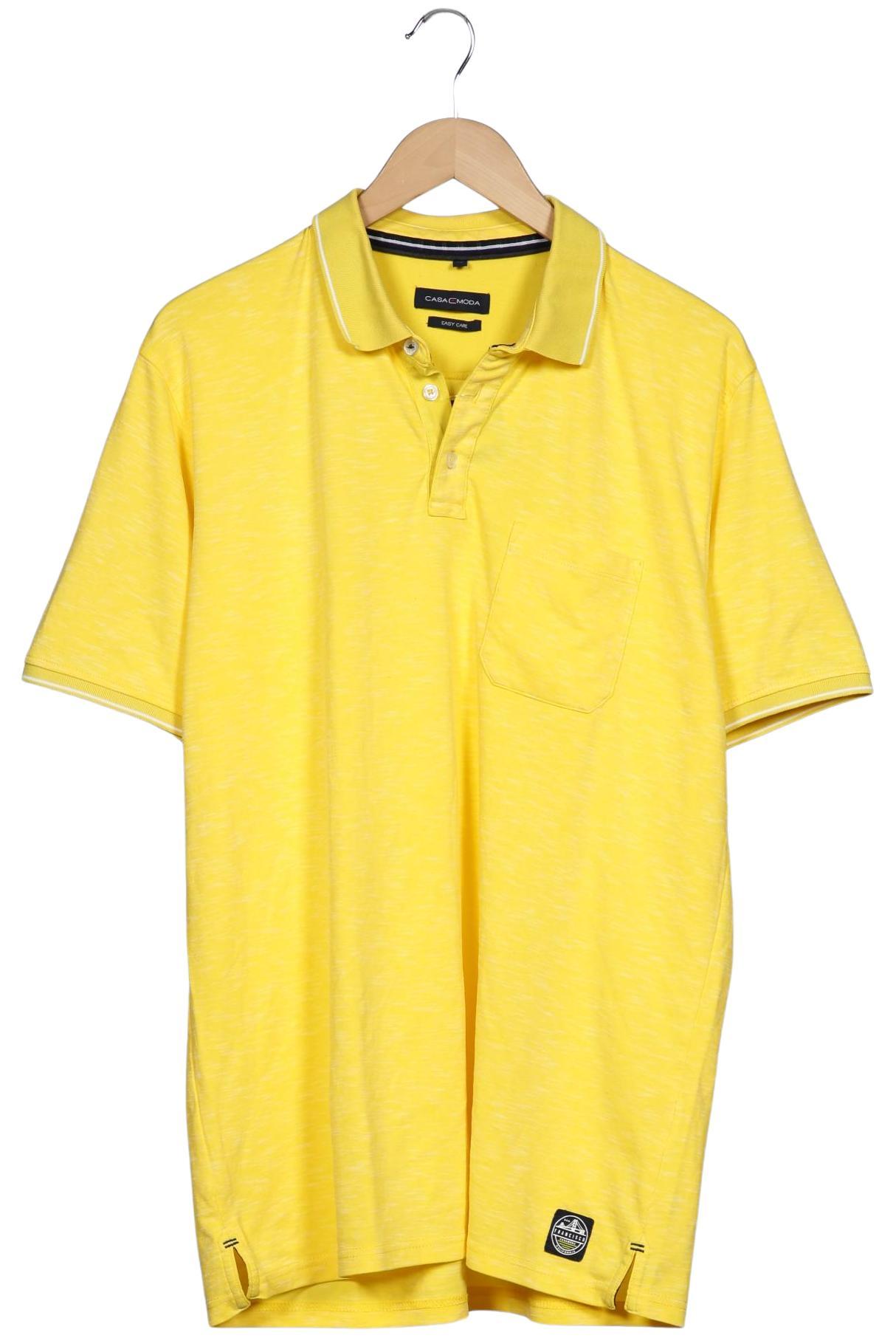 

Casa Moda Herren Poloshirt, gelb, Gr. 54