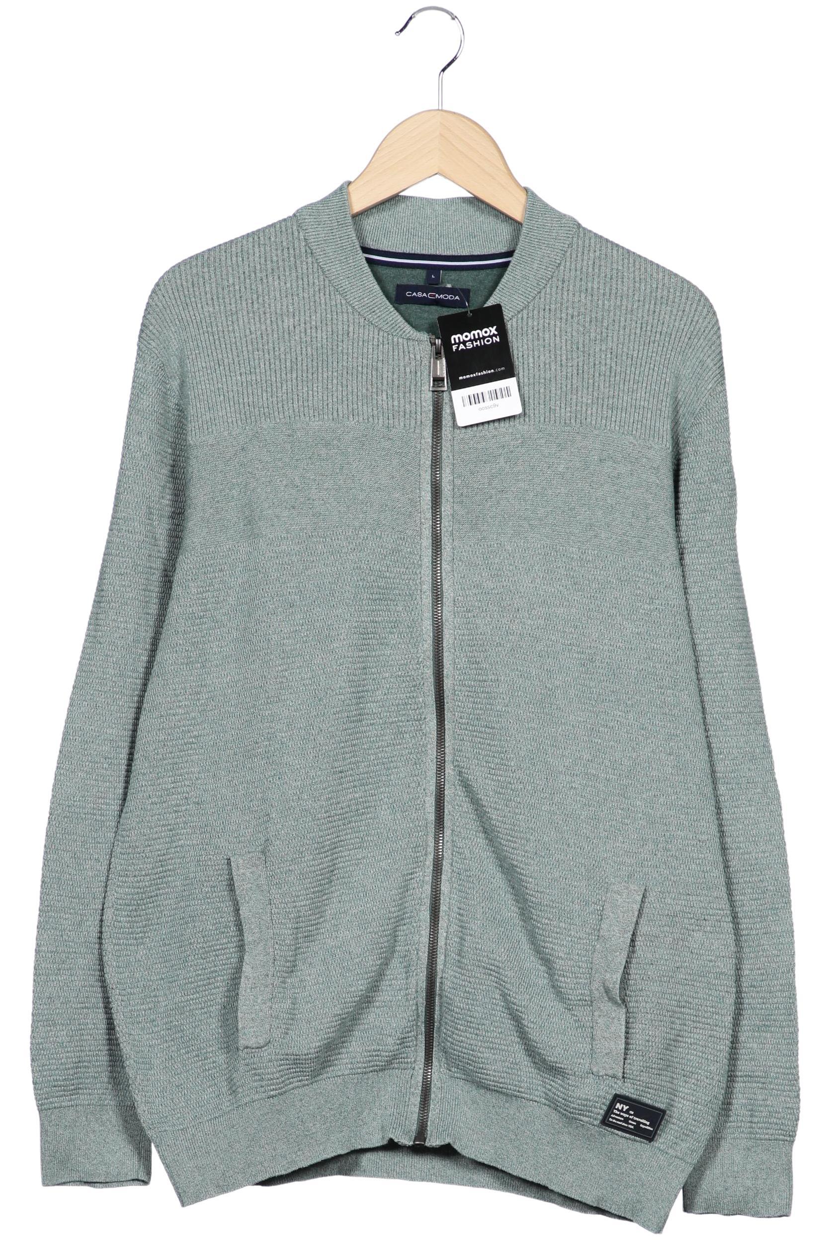 Thumbnail - Casa Moda Herren Strickjacke, hellgrün, Gr. 52