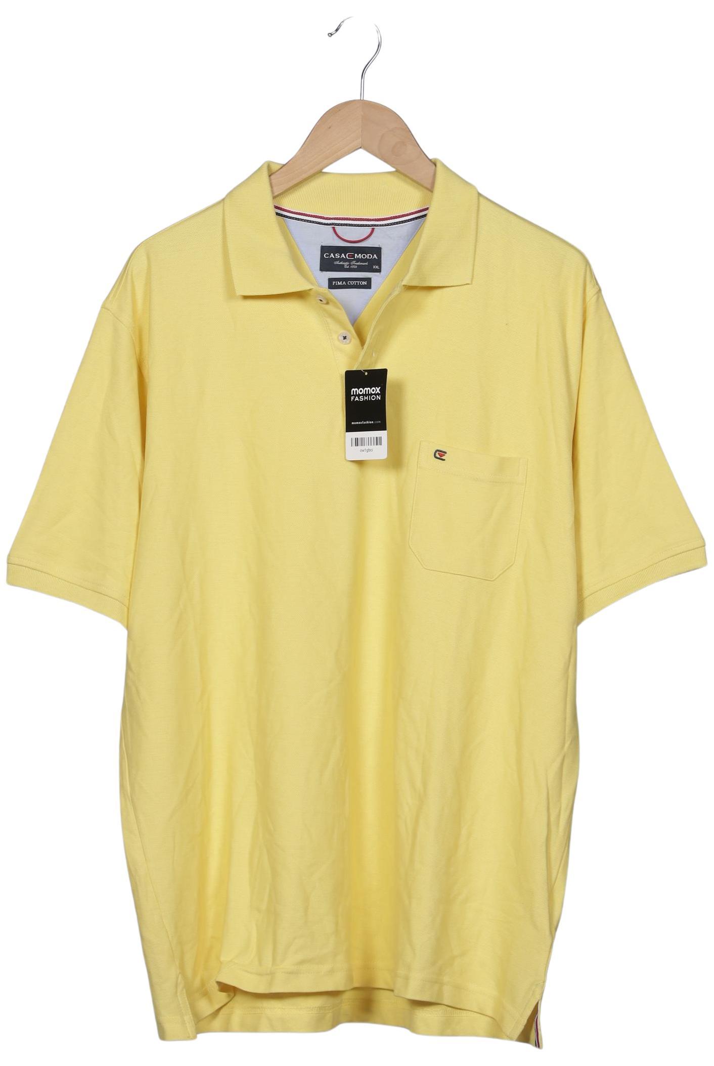 

Casa Moda Herren Poloshirt, gelb, Gr. 56