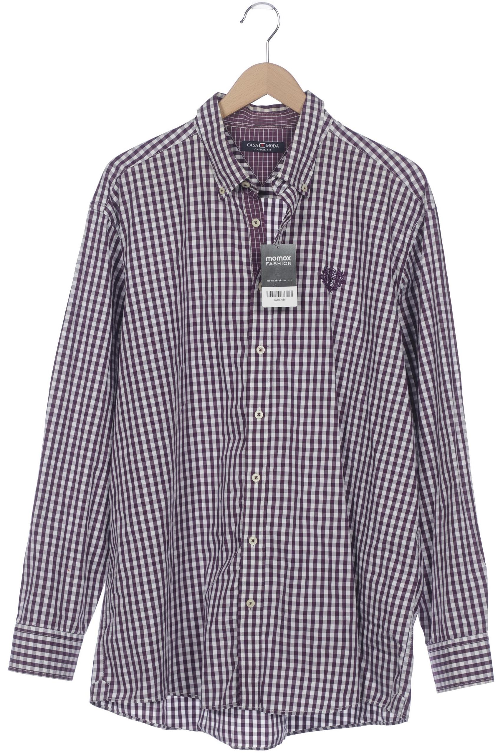 

Casa Moda Herren Hemd, bordeaux, Gr. 56