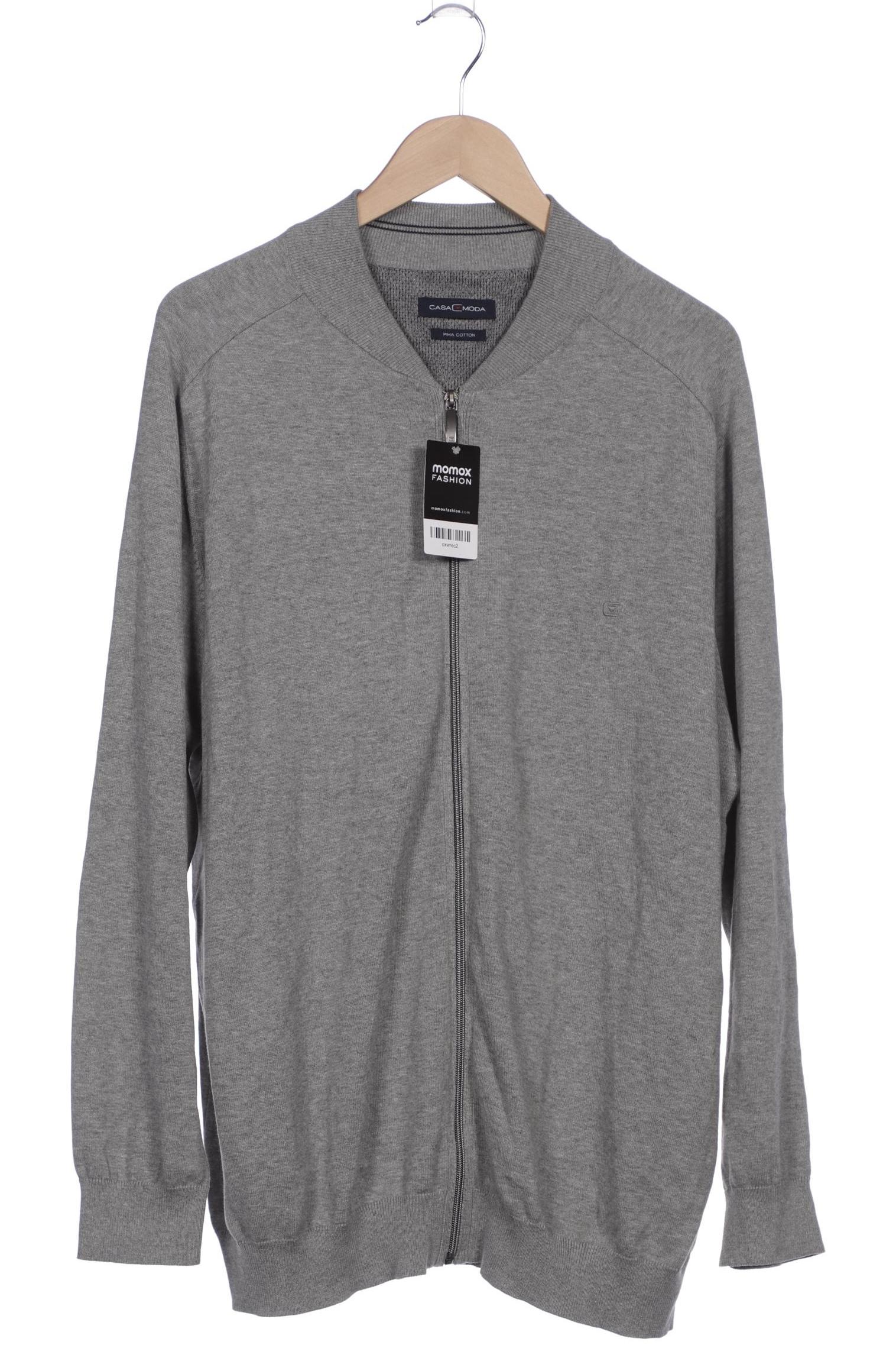 

Casa Moda Herren Strickjacke, grau, Gr. 58