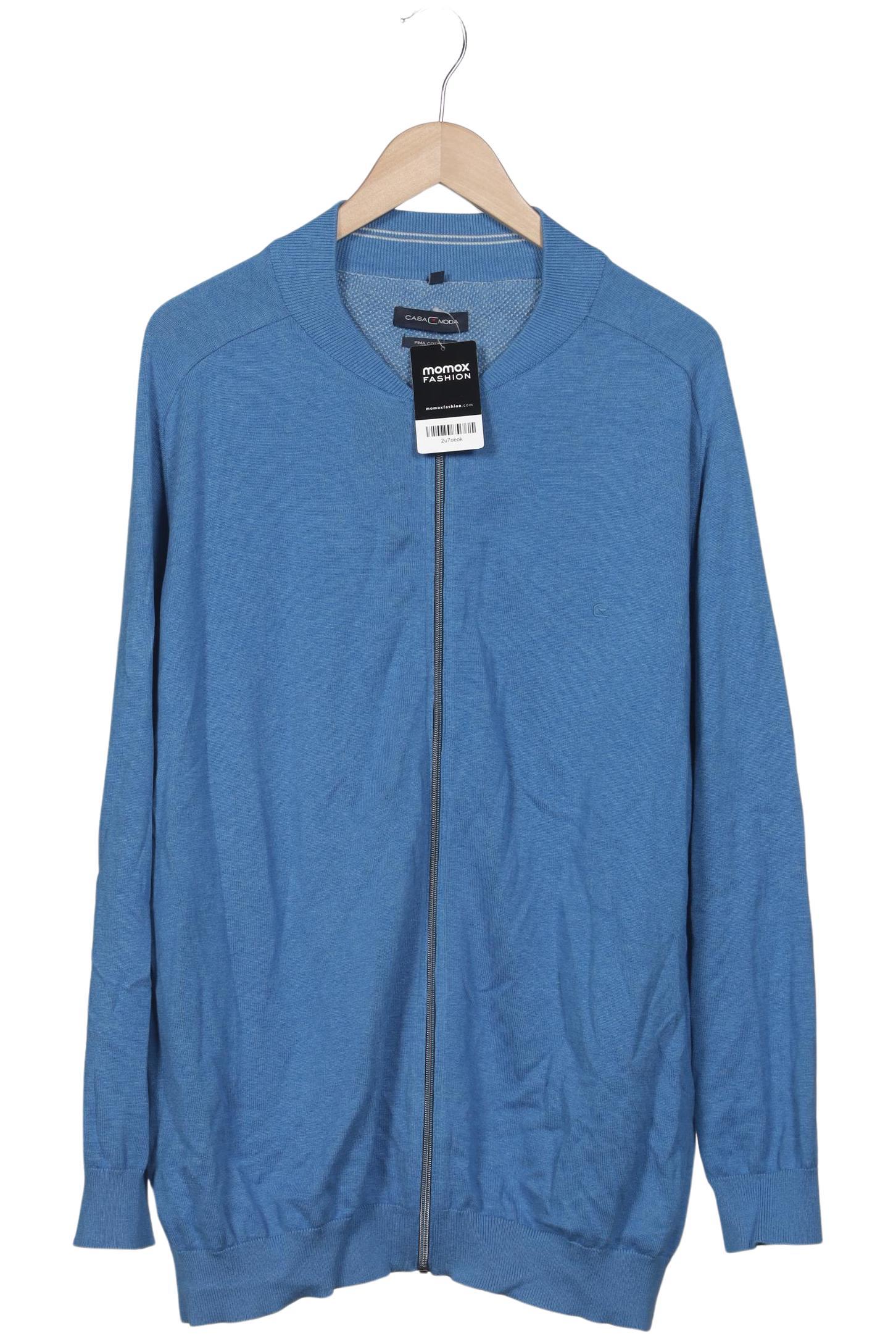 

Casa Moda Herren Strickjacke, blau, Gr. 60