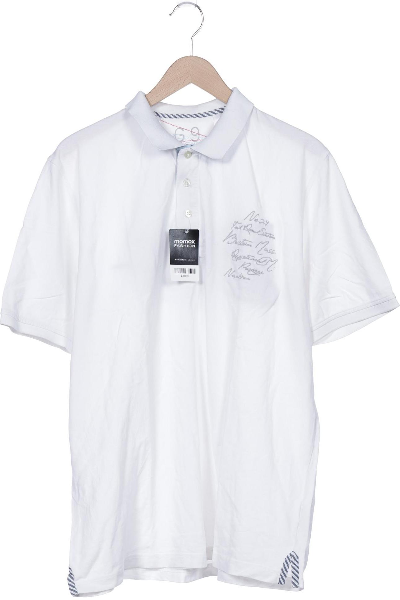 

Casa Moda Herren Poloshirt, weiß, Gr. 54
