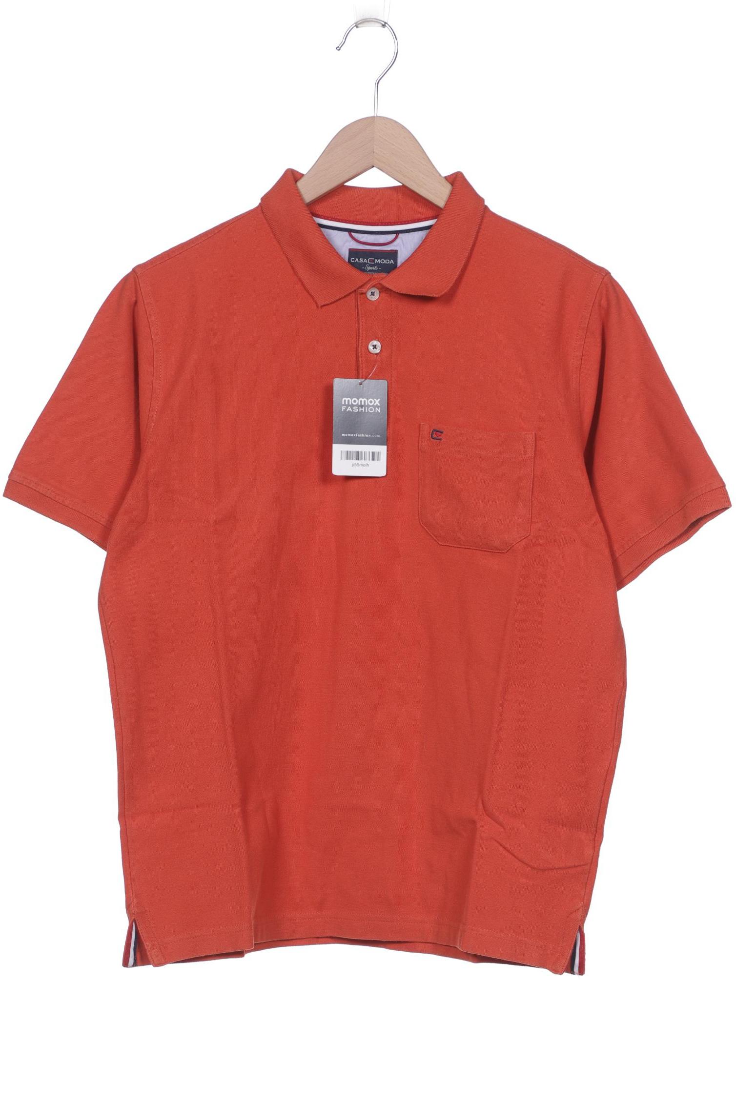 

Casa Moda Herren Poloshirt, orange, Gr. 48