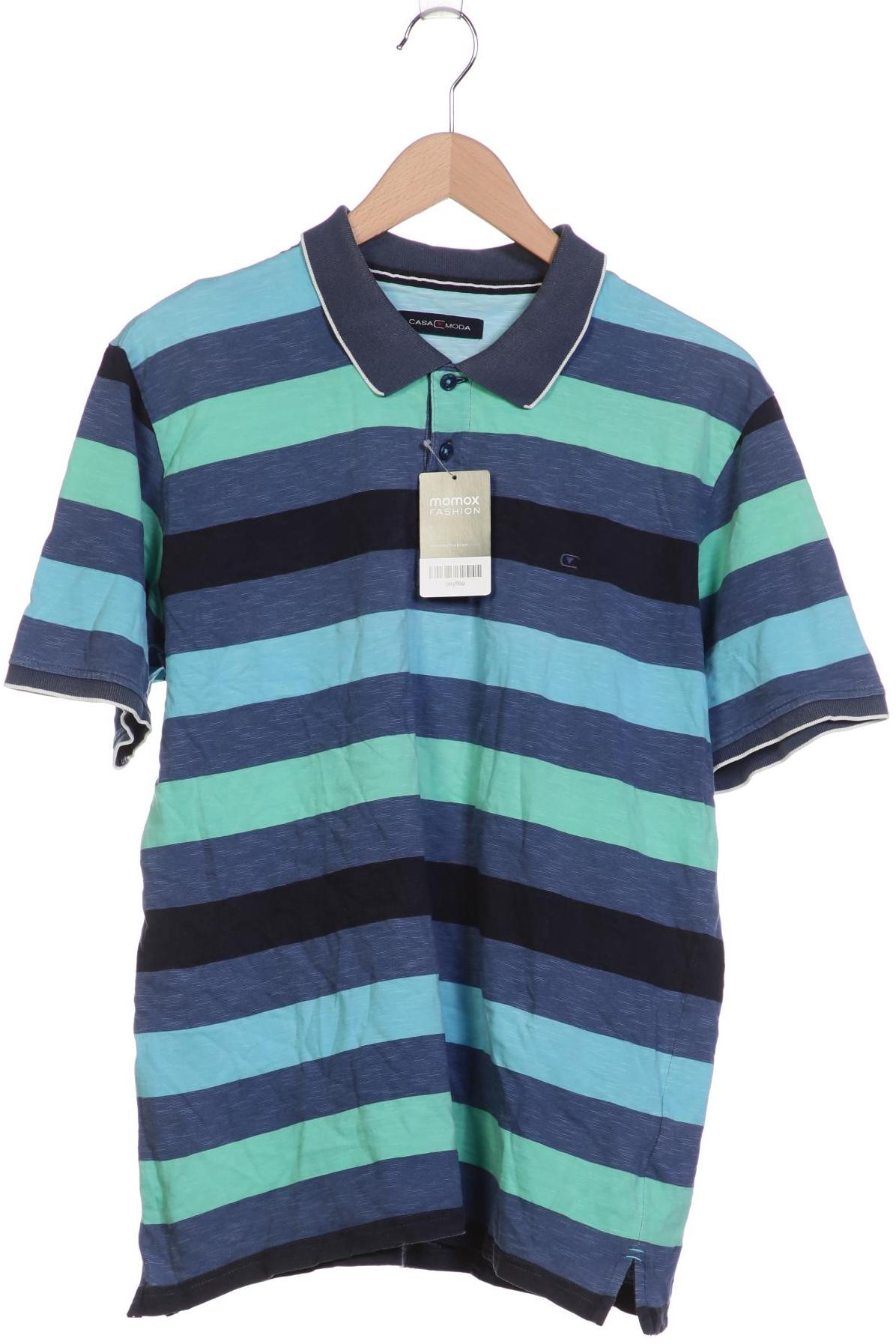 

Casa Moda Herren Poloshirt, blau, Gr. 52