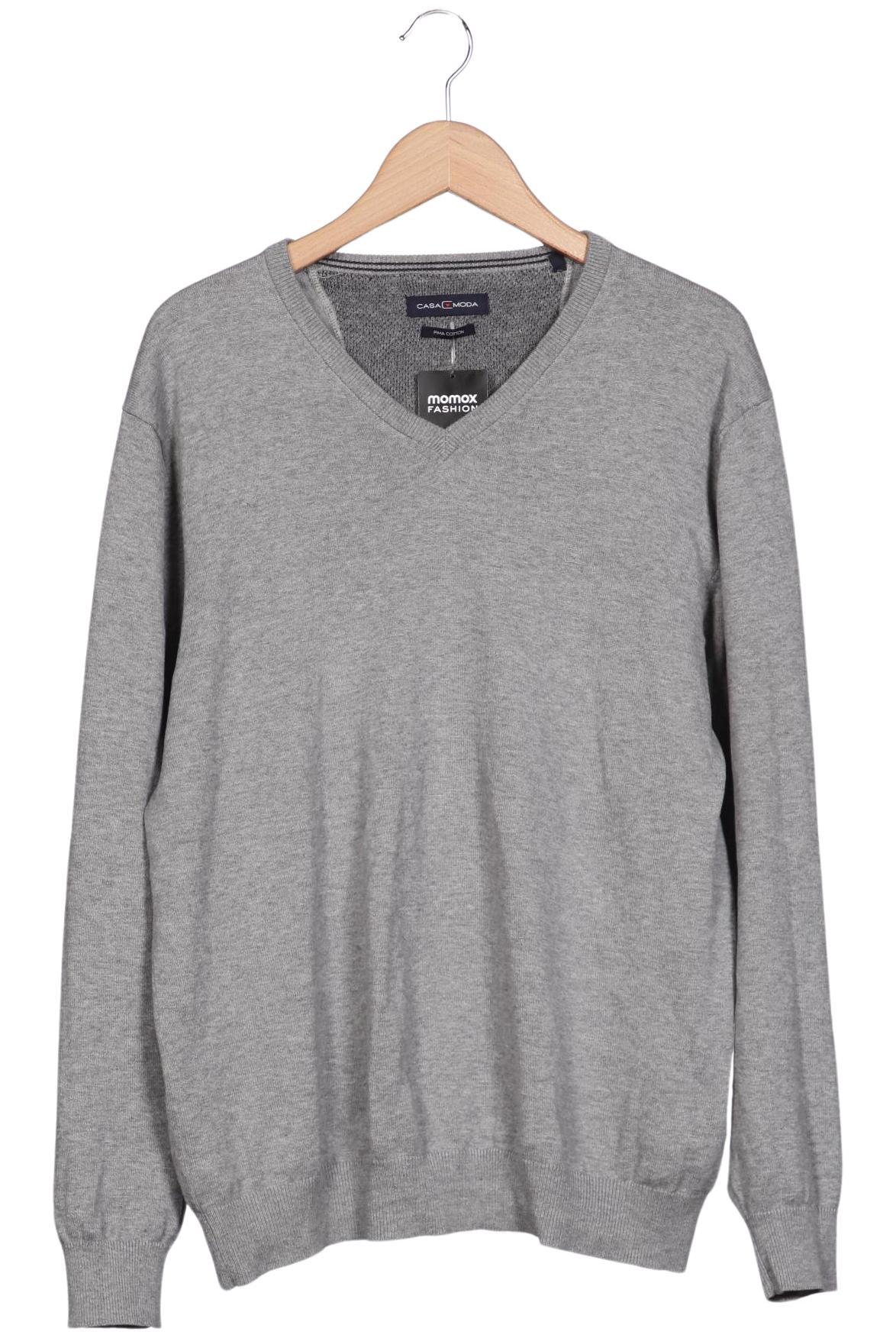 

Casa Moda Herren Pullover, grau, Gr. 52