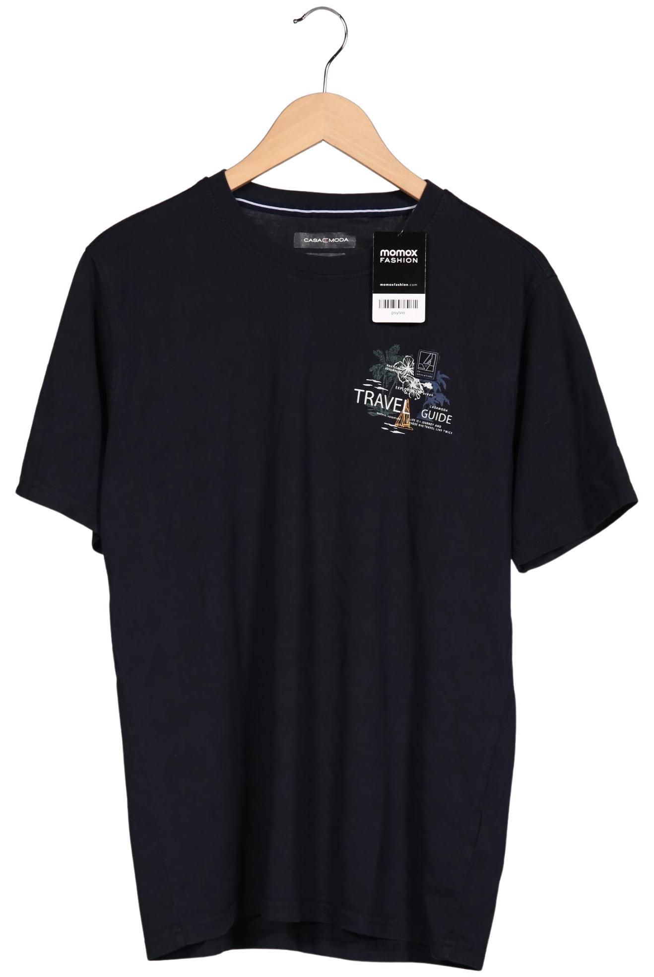 Thumbnail - Casa Moda Herren T-Shirt, marineblau, Gr. 52