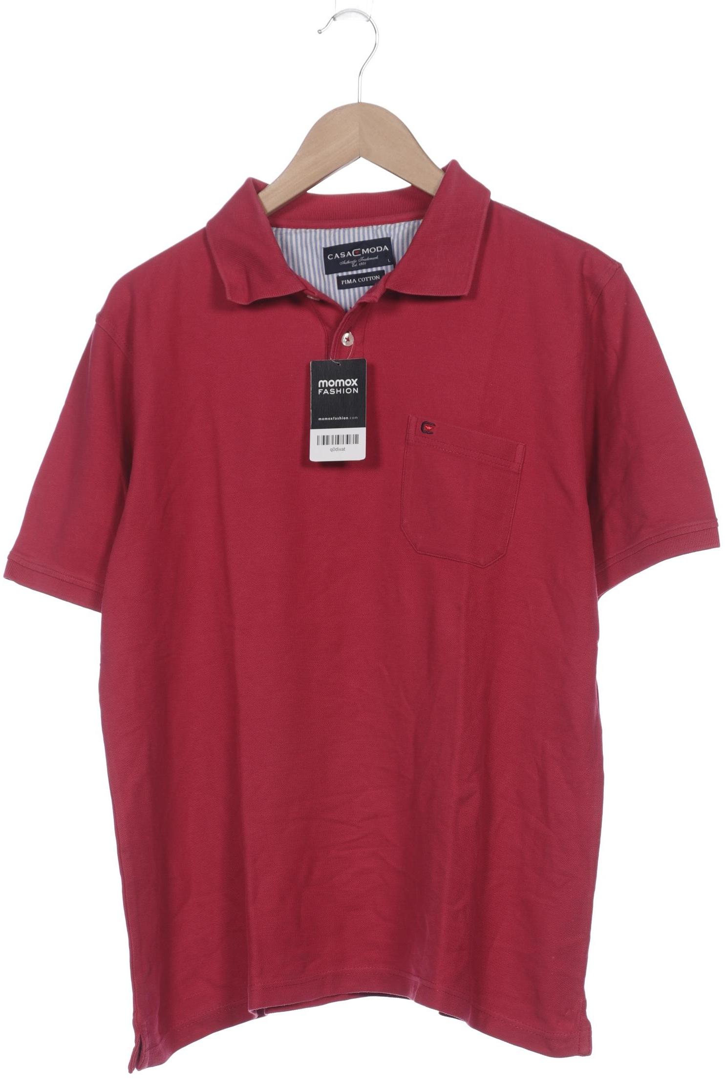 

Casa Moda Herren Poloshirt, pink, Gr. 52