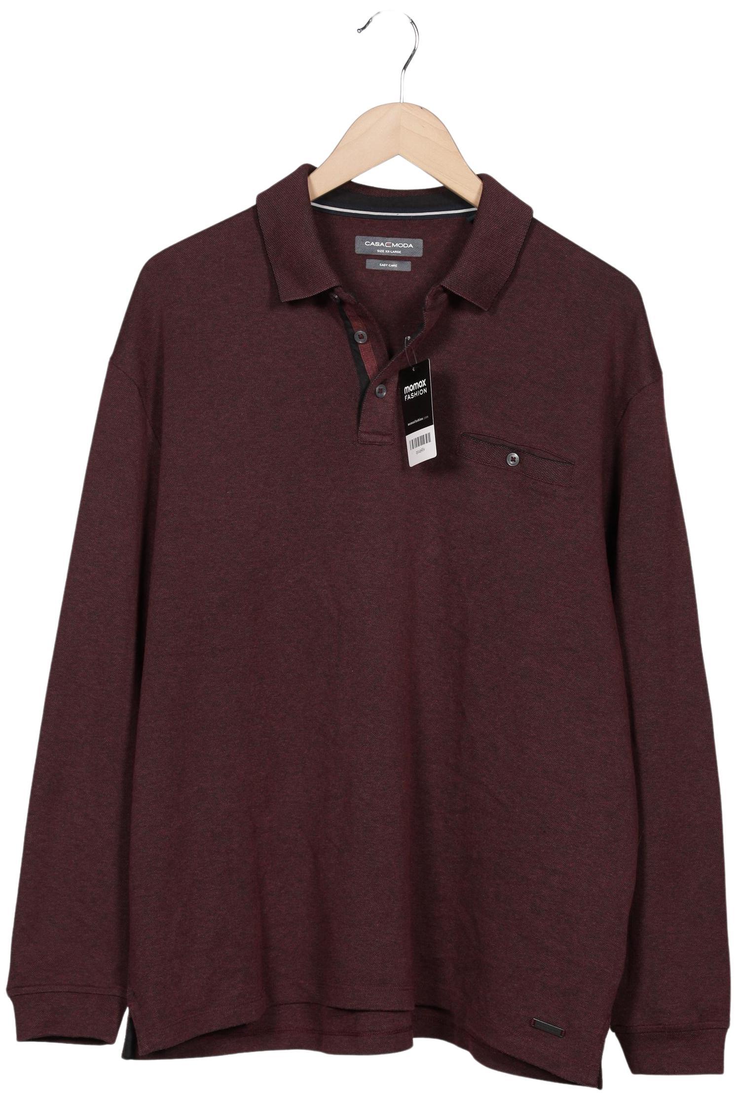 Thumbnail - Casa Moda Herren Poloshirt, bordeaux, Gr. 56