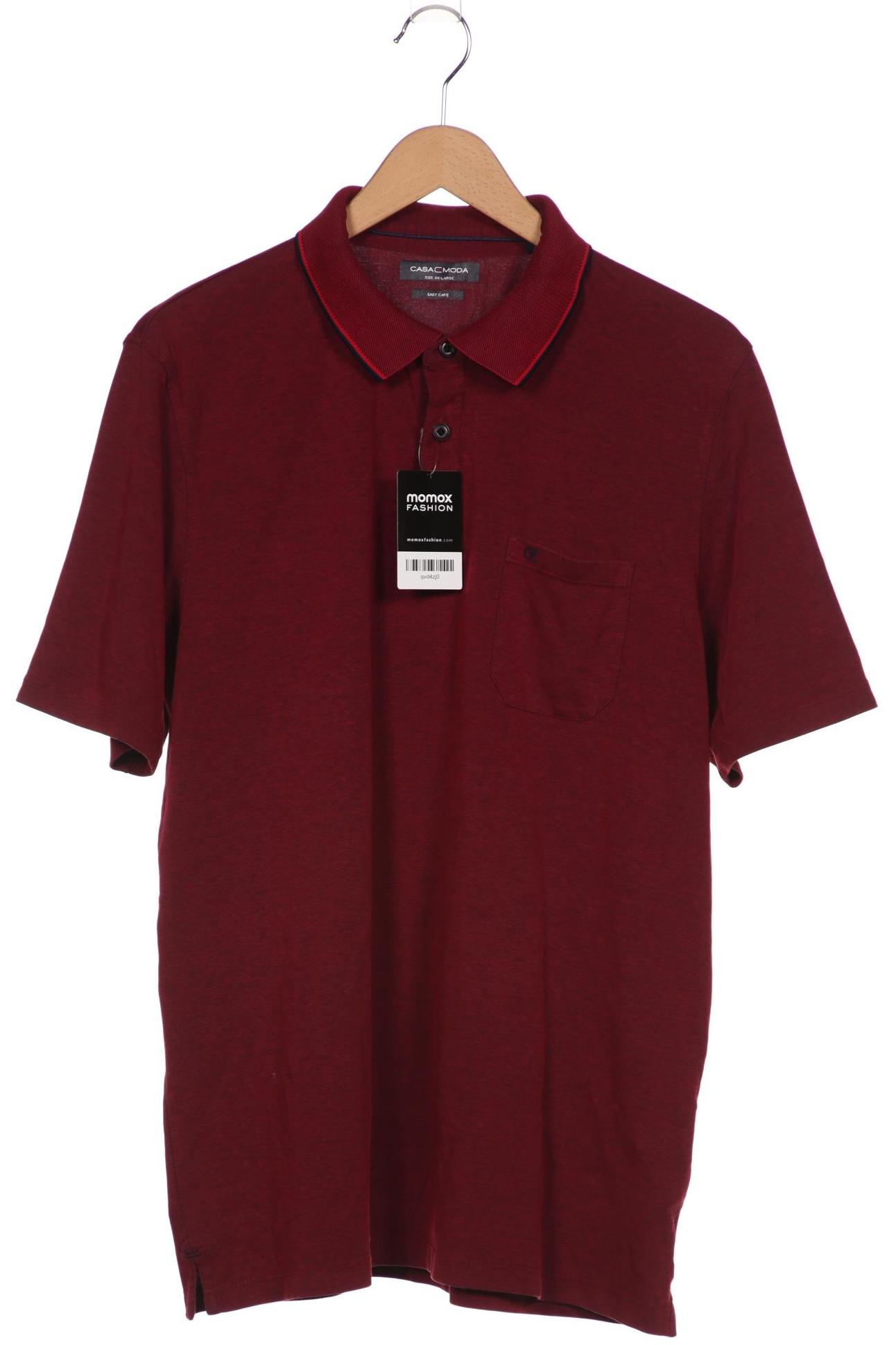 

Casa Moda Herren Poloshirt, bordeaux, Gr. 56