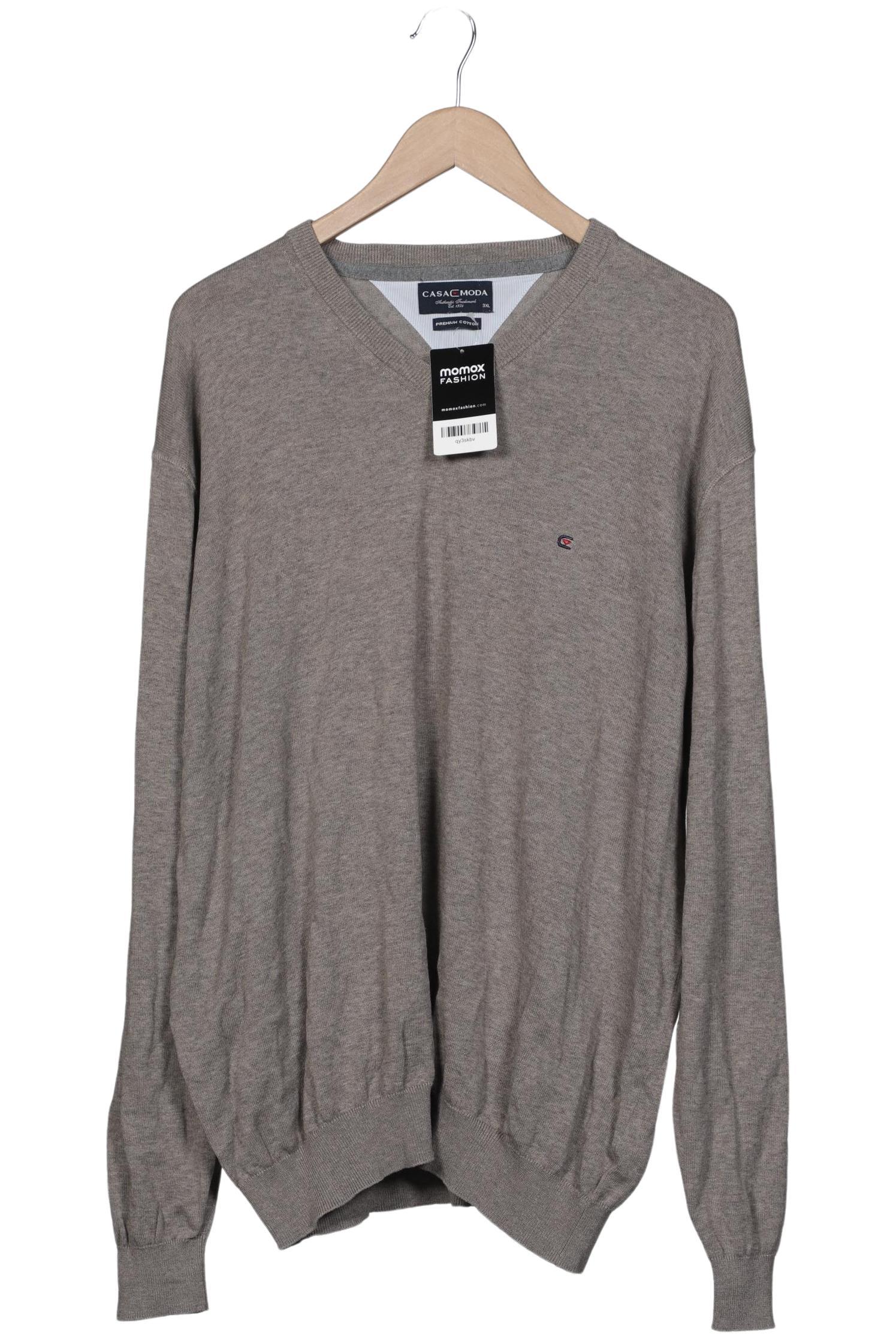 

Casa Moda Herren Pullover, grau, Gr. 58