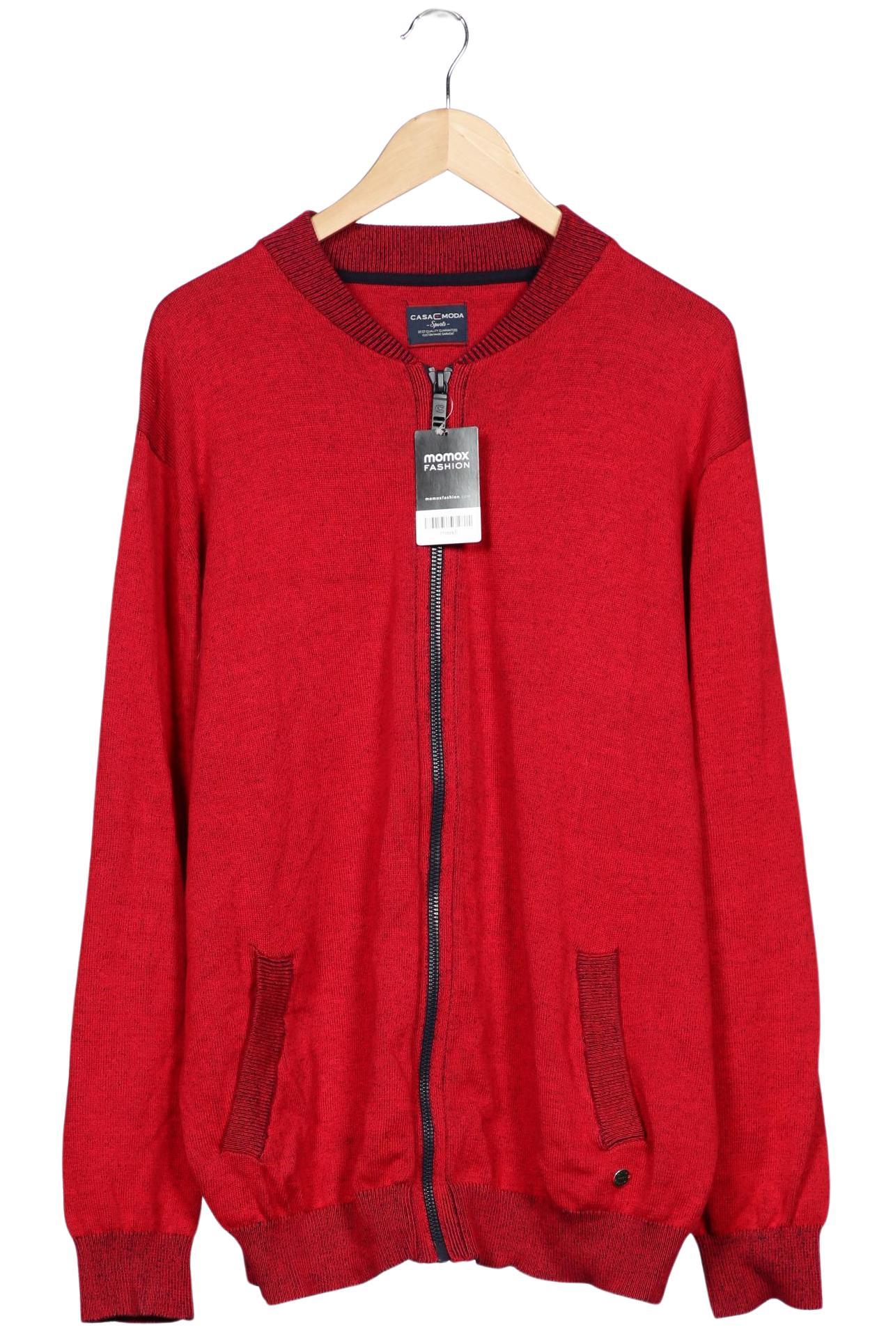 

Casa Moda Herren Strickjacke, rot, Gr. 58