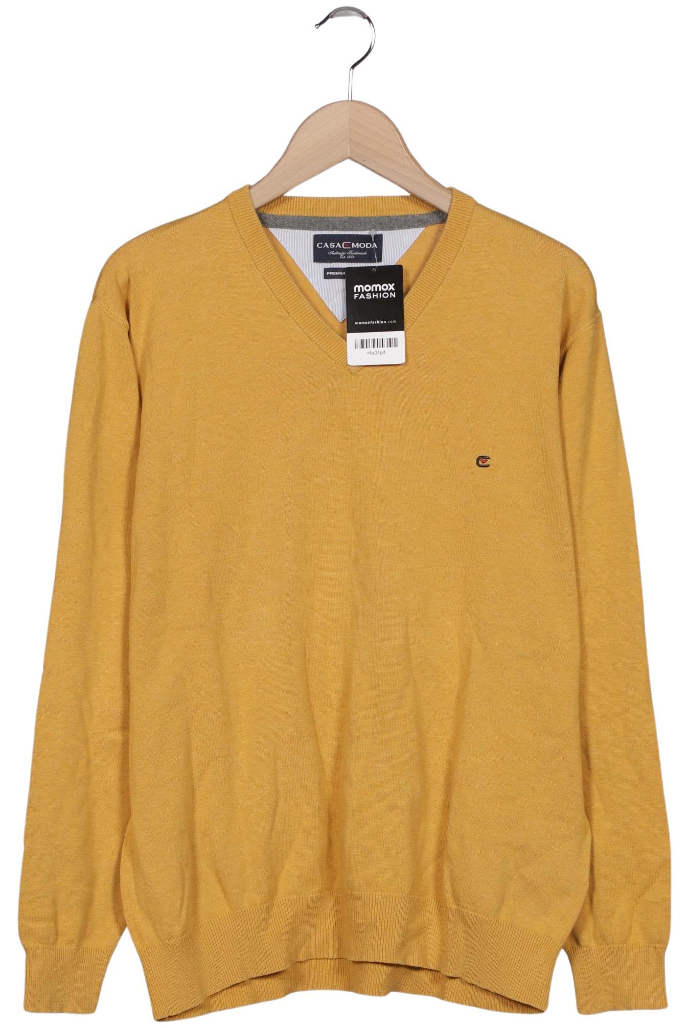 

Casa Moda Herren Pullover, gelb, Gr. 52
