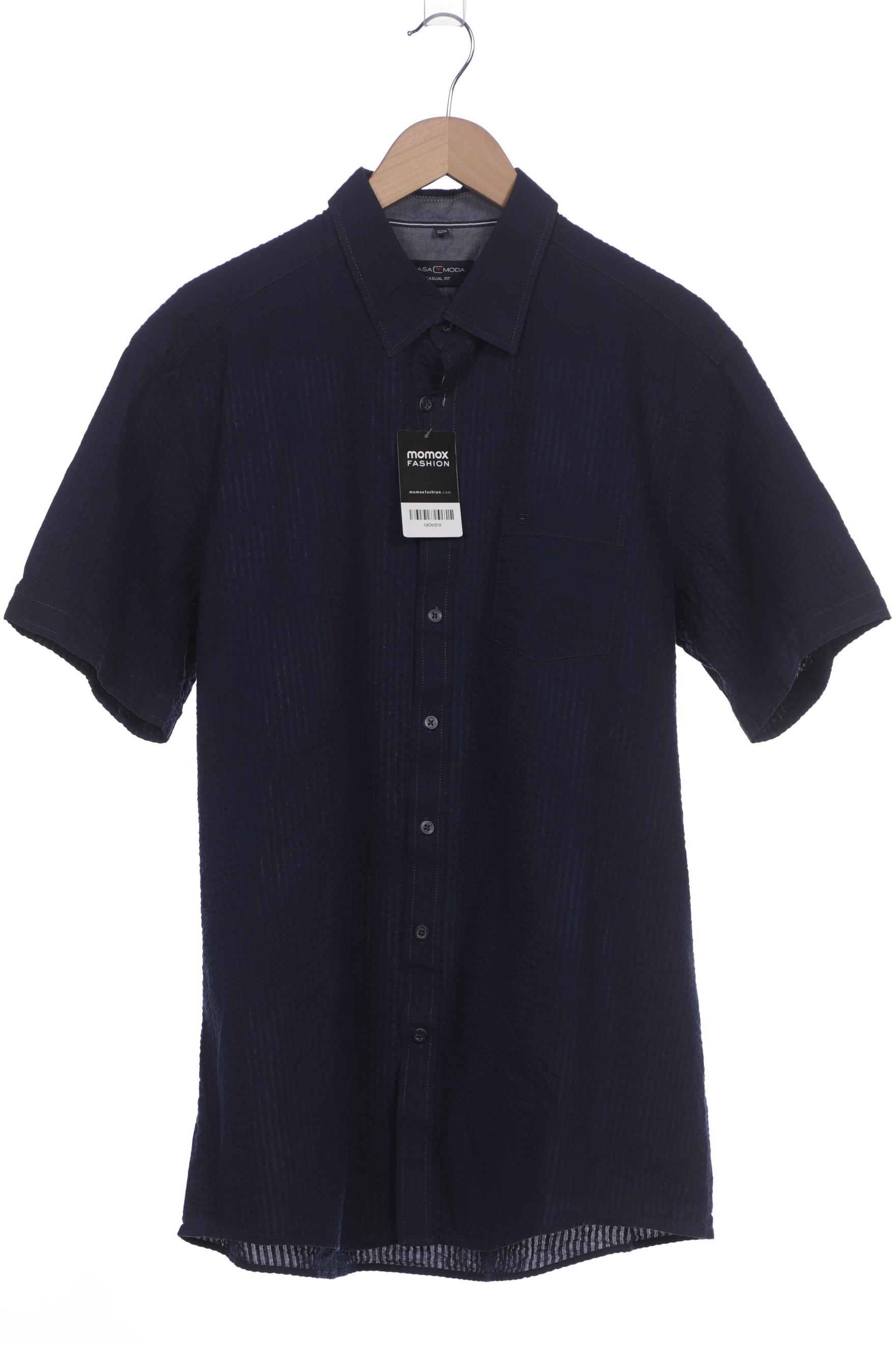 

Casa Moda Herren Hemd, marineblau, Gr. 56