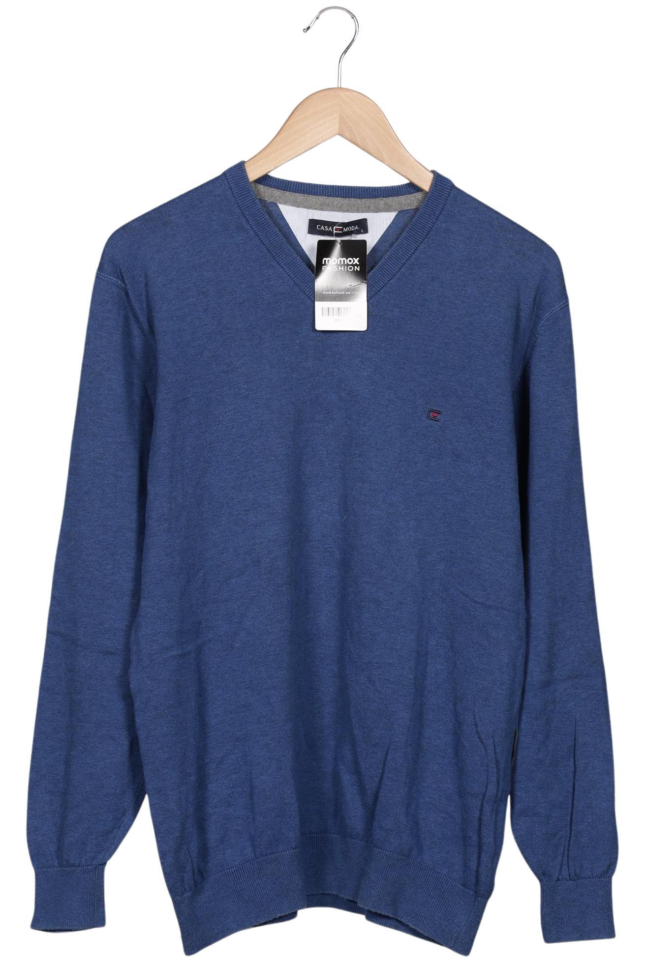

Casa Moda Herren Pullover, blau, Gr. 52