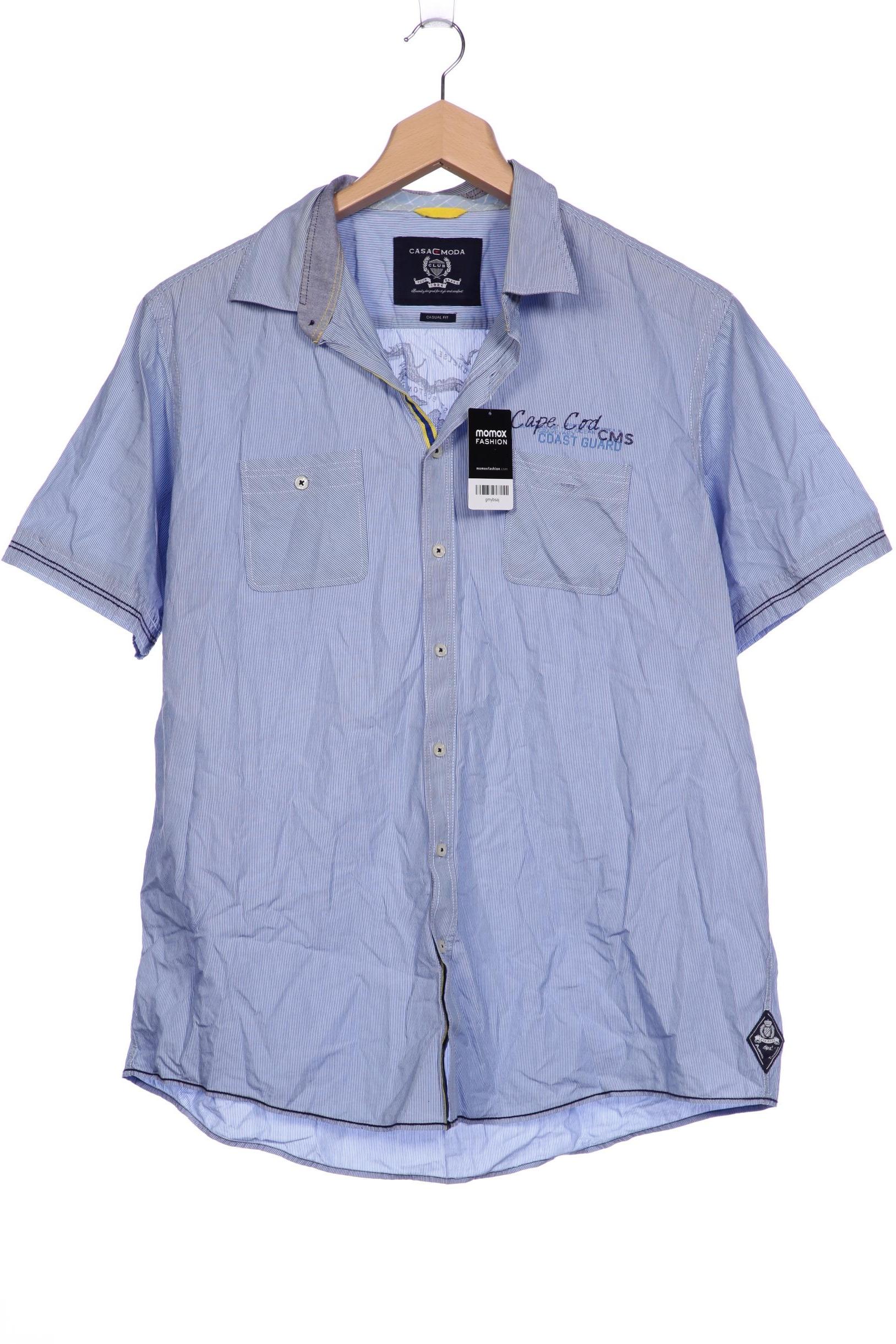 

Casa Moda Herren Hemd, blau, Gr. 56