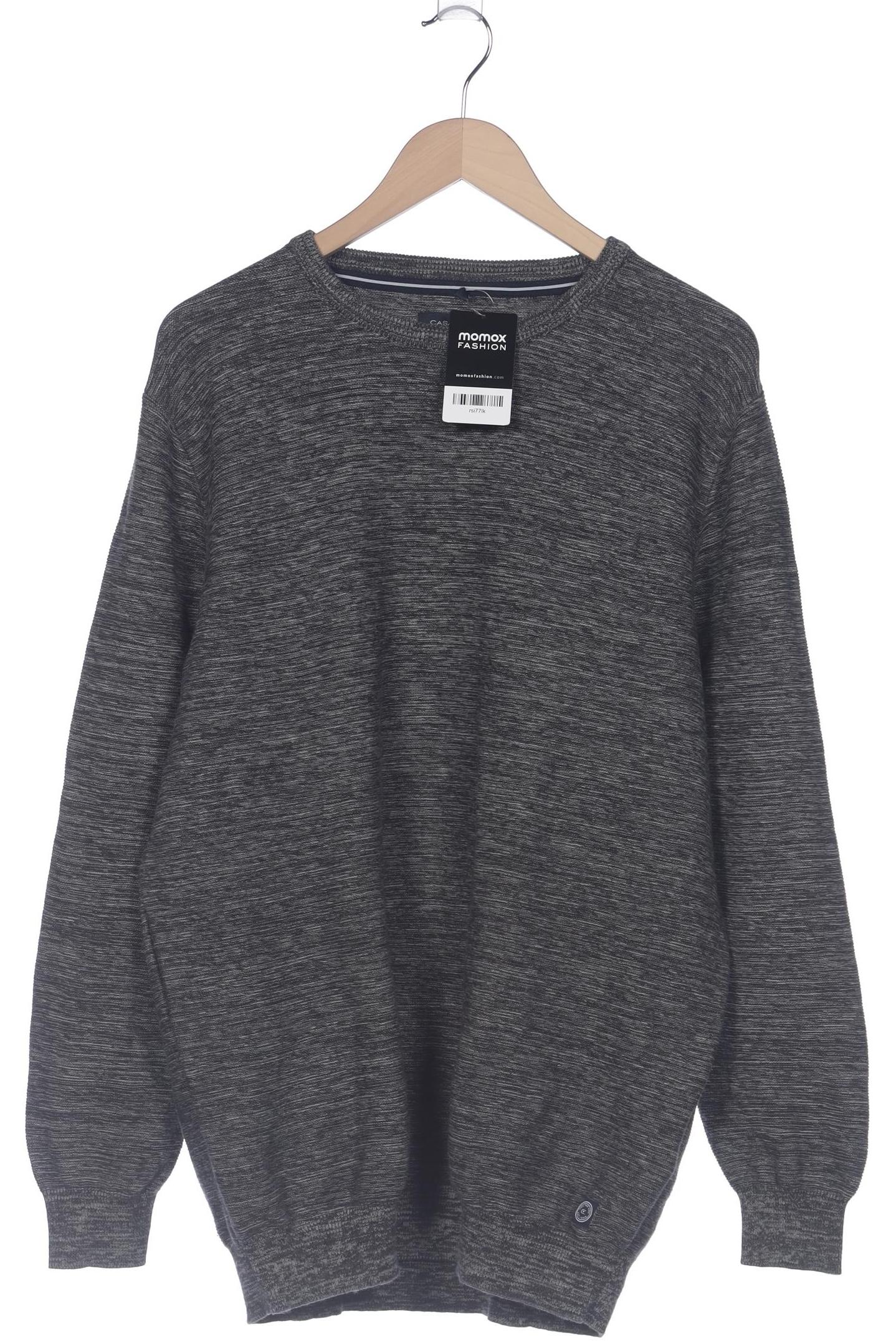 

Casa Moda Herren Pullover, grau, Gr. 56