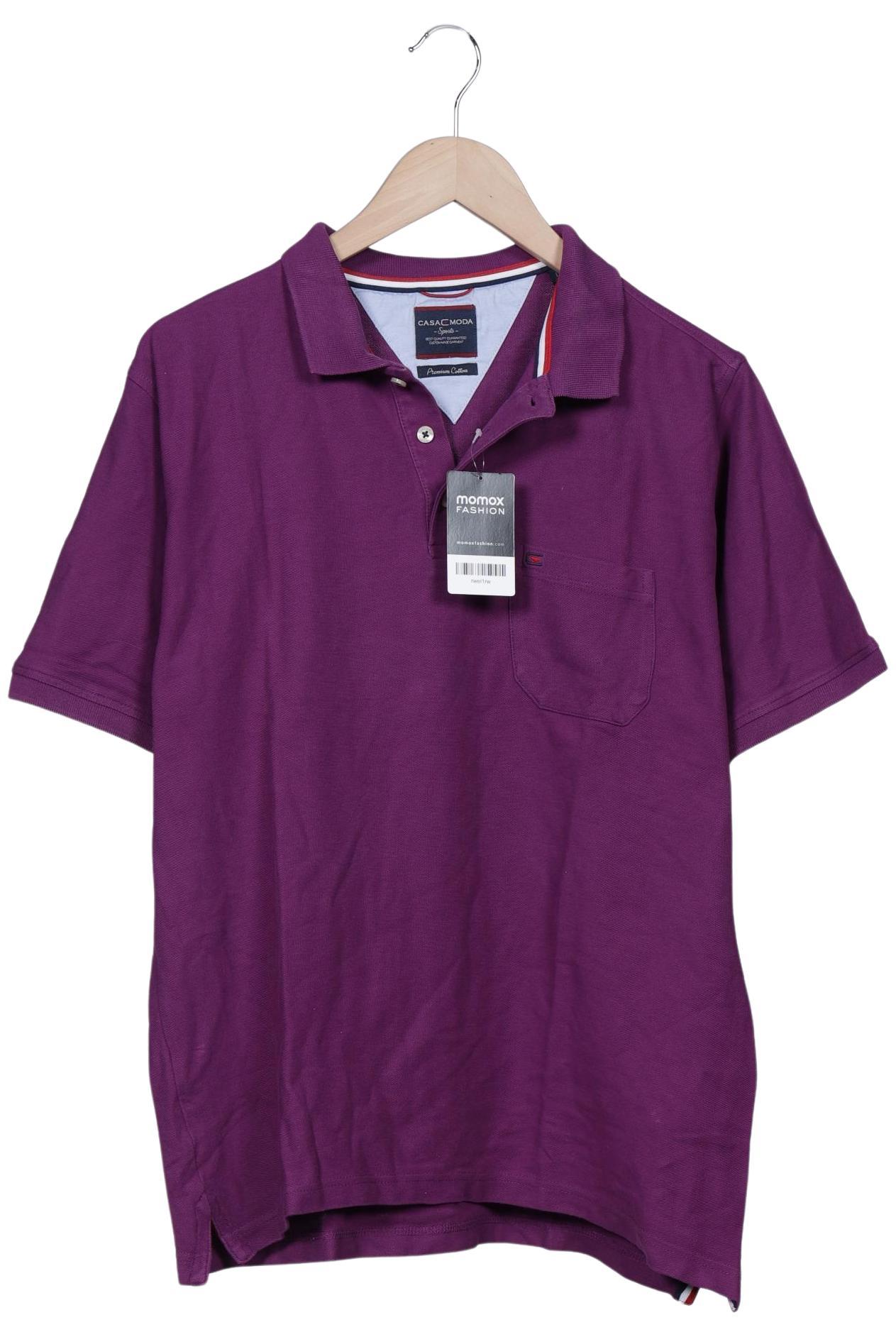 

Casa Moda Herren Poloshirt, flieder, Gr. 52