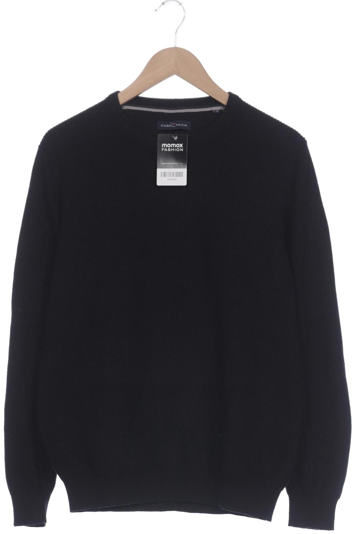 

Casa Moda Herren Pullover, schwarz, Gr. 48