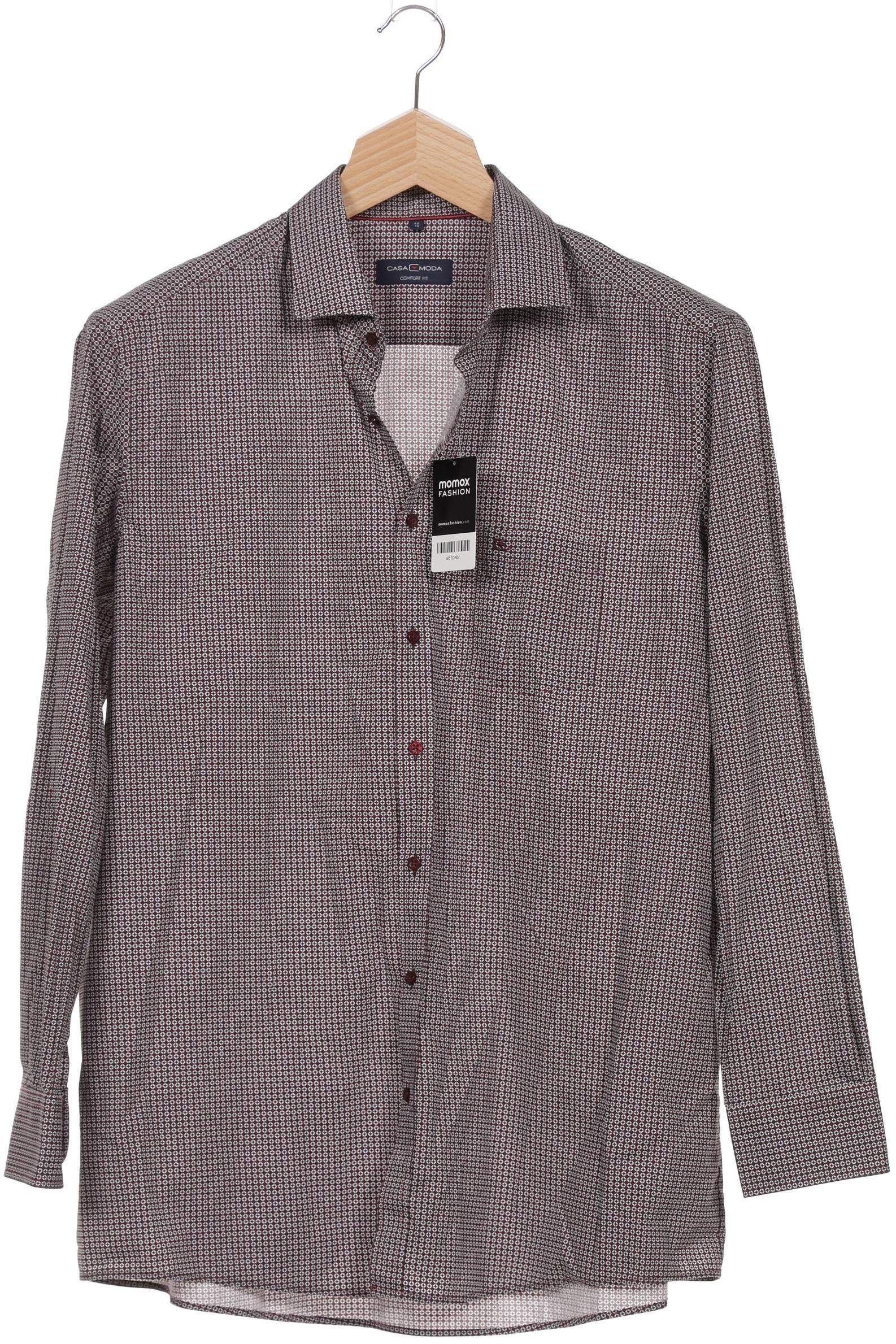 

Casa Moda Herren Hemd, bordeaux, Gr. 56