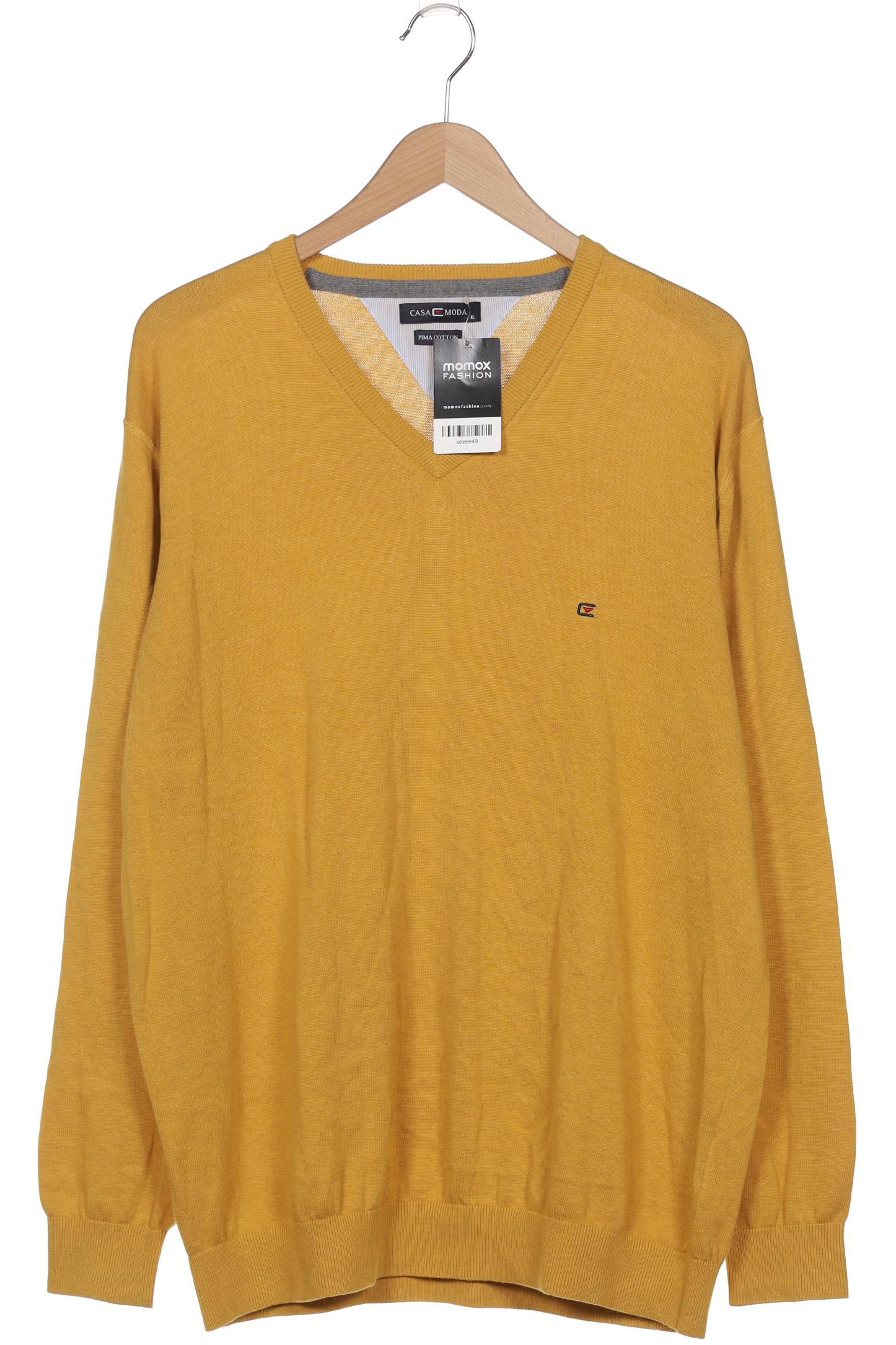 

Casa Moda Herren Pullover, gelb, Gr. 54