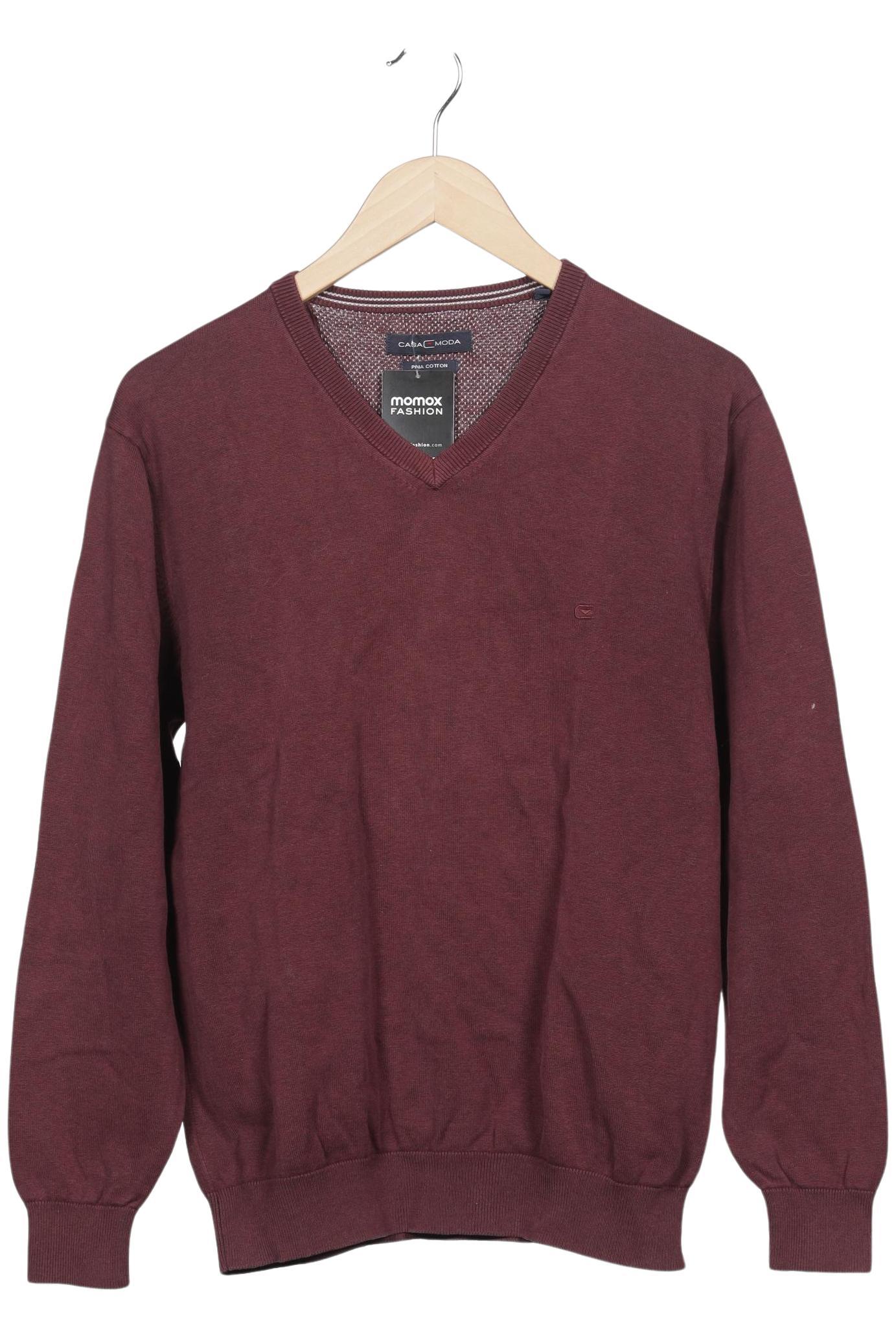 

Casa Moda Herren Pullover, bordeaux, Gr. 52