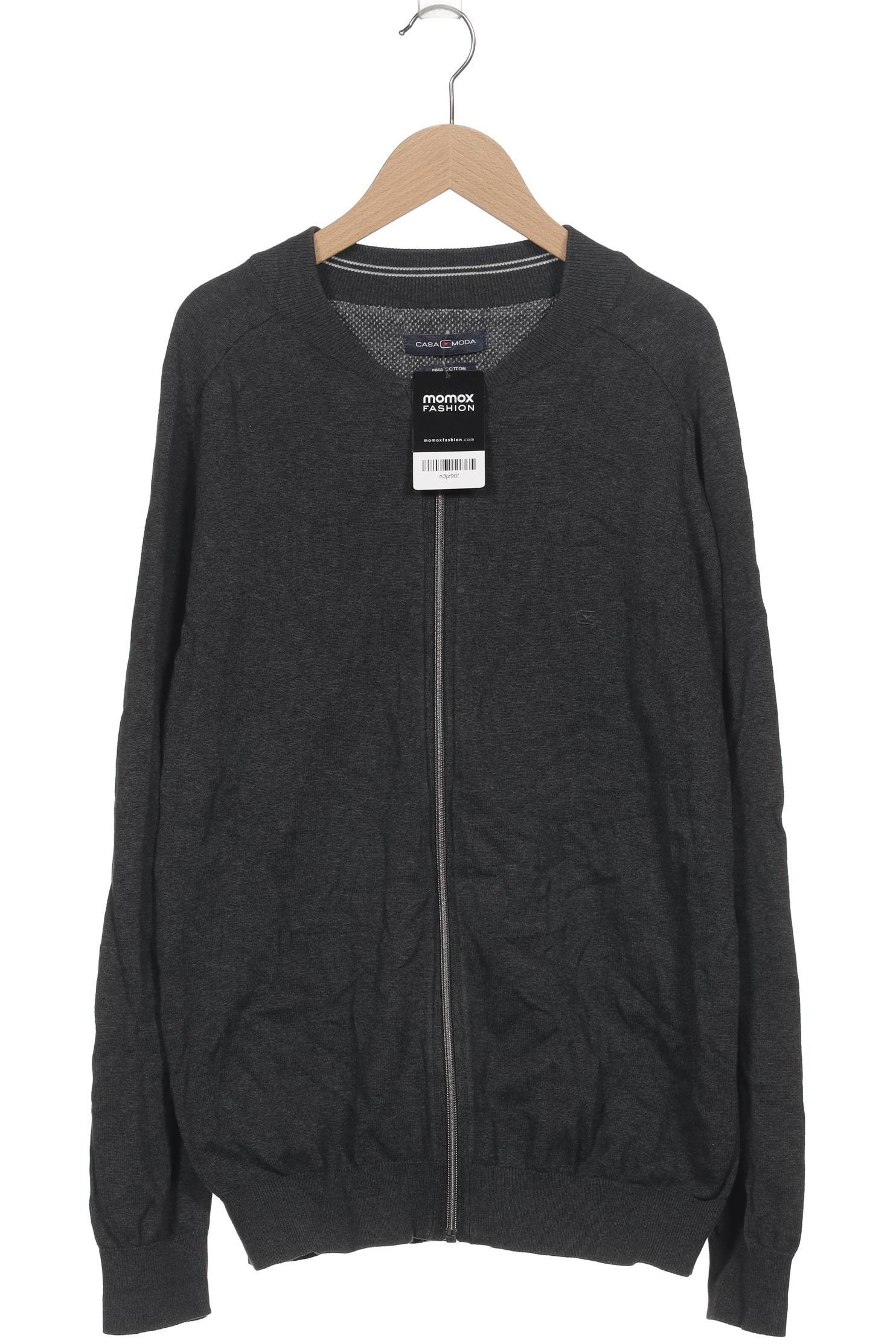 

Casa Moda Herren Strickjacke, grau, Gr. 52