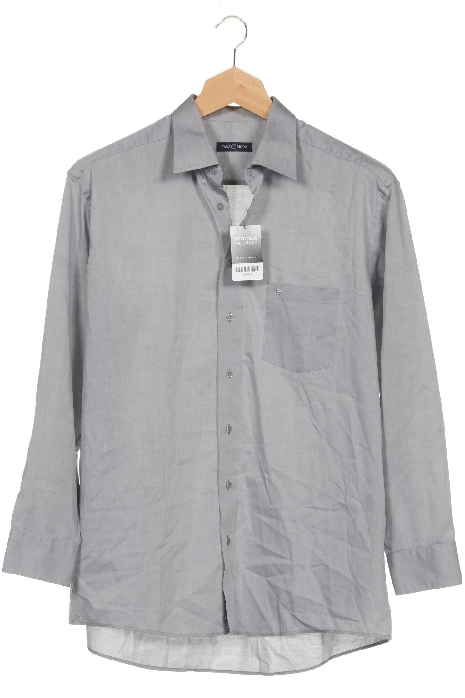 

Casa Moda Herren Hemd, grau, Gr. 56