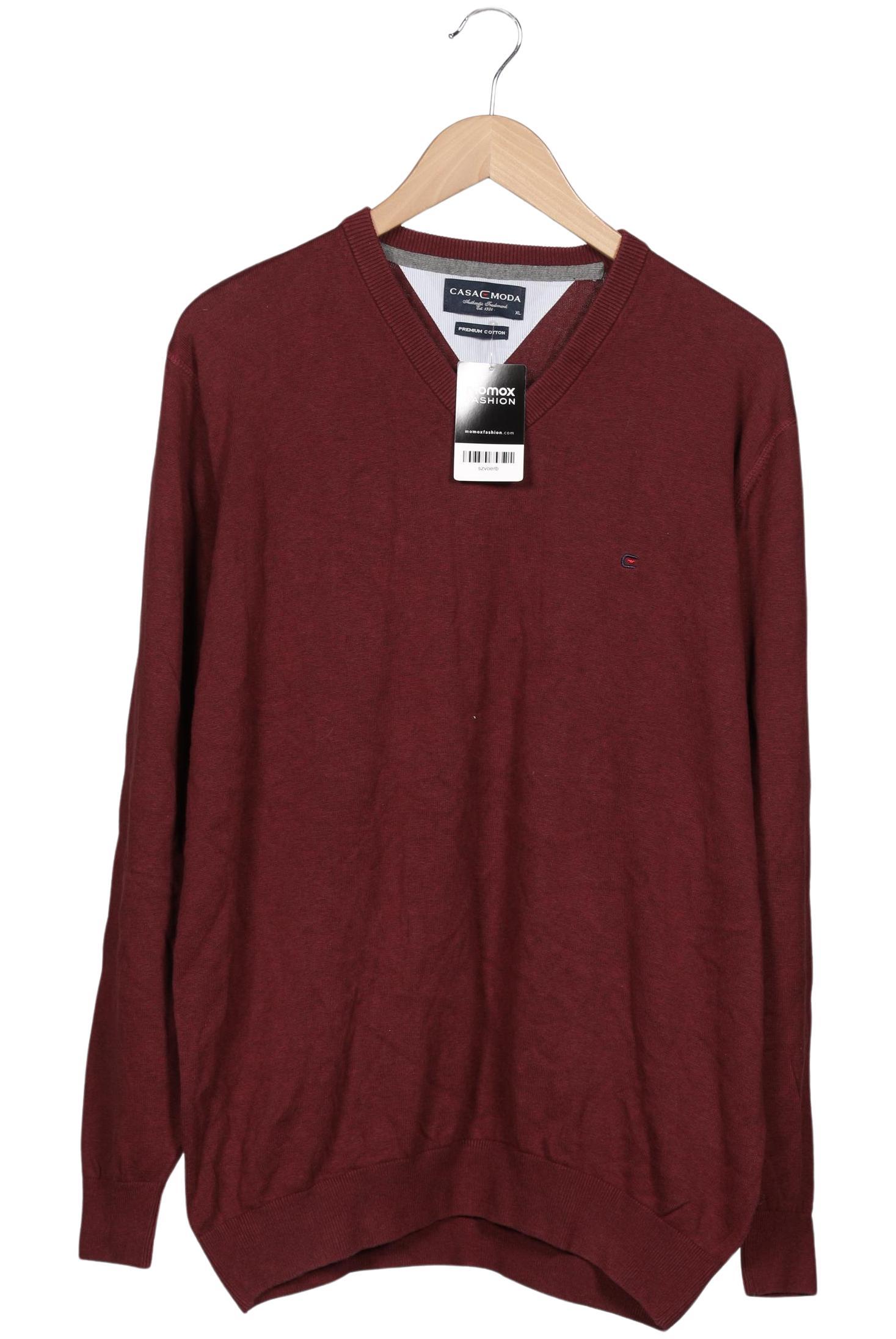 

Casa Moda Herren Pullover, bordeaux, Gr. 54