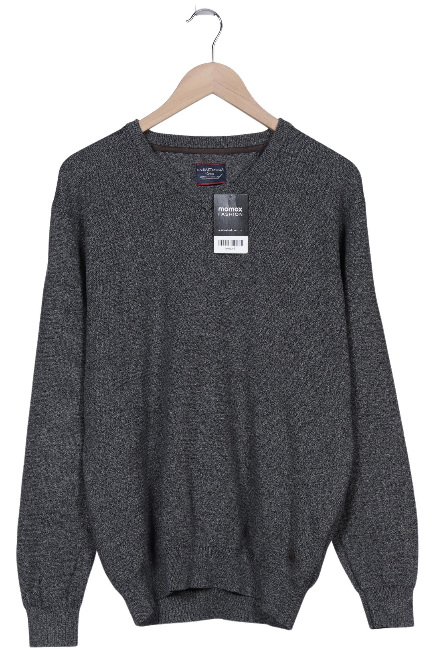 

Casa Moda Herren Pullover, grau, Gr. 48