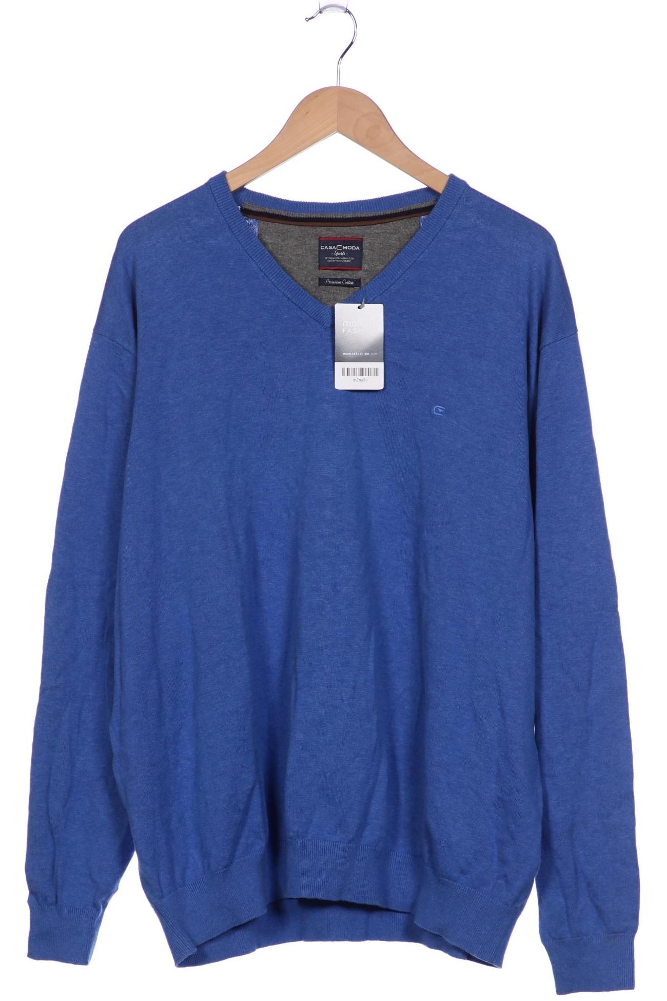 

Casa Moda Herren Pullover, blau, Gr. 58