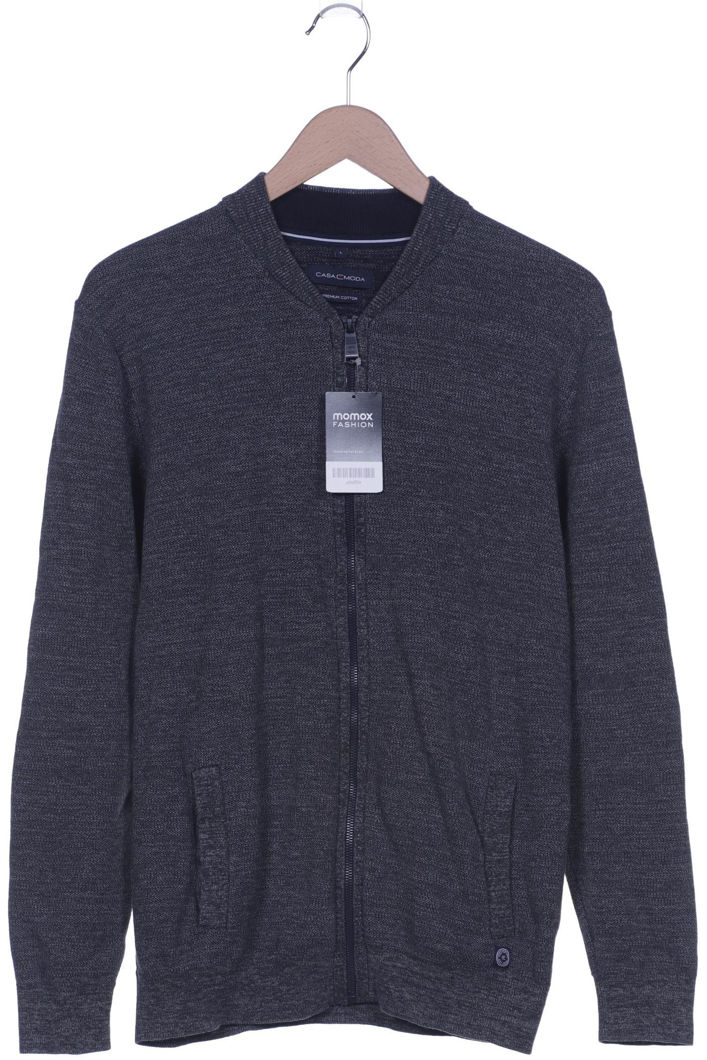 

Casa Moda Herren Strickjacke, grau, Gr. 52