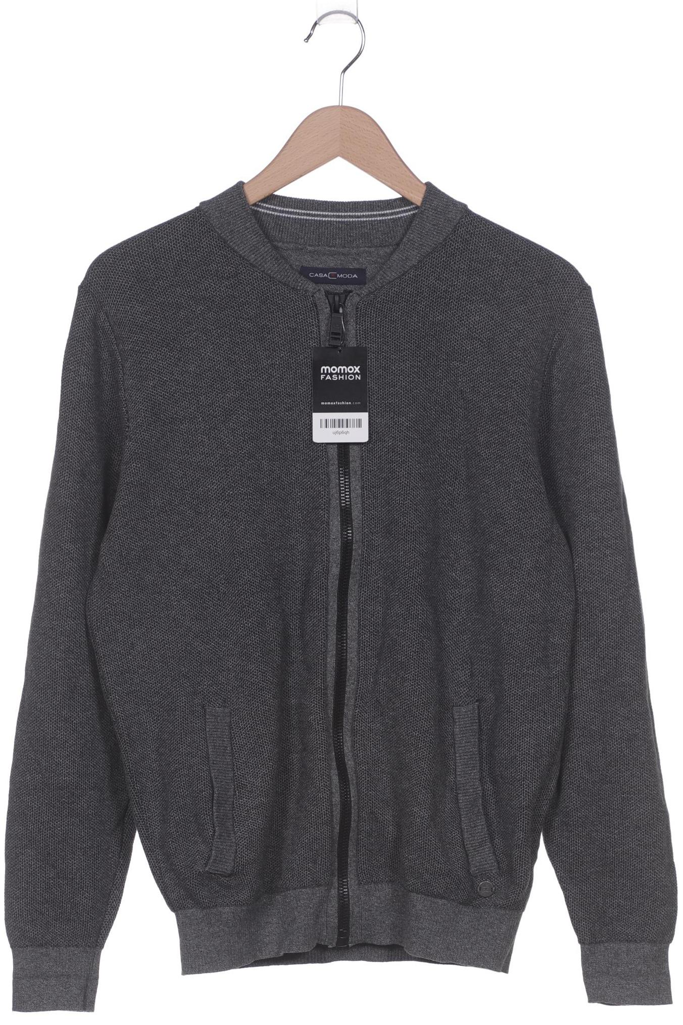 

Casa Moda Herren Strickjacke, grau, Gr. 48