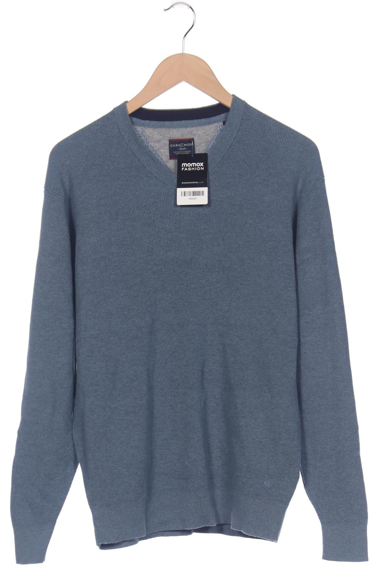 

Casa Moda Herren Pullover, blau, Gr. 52