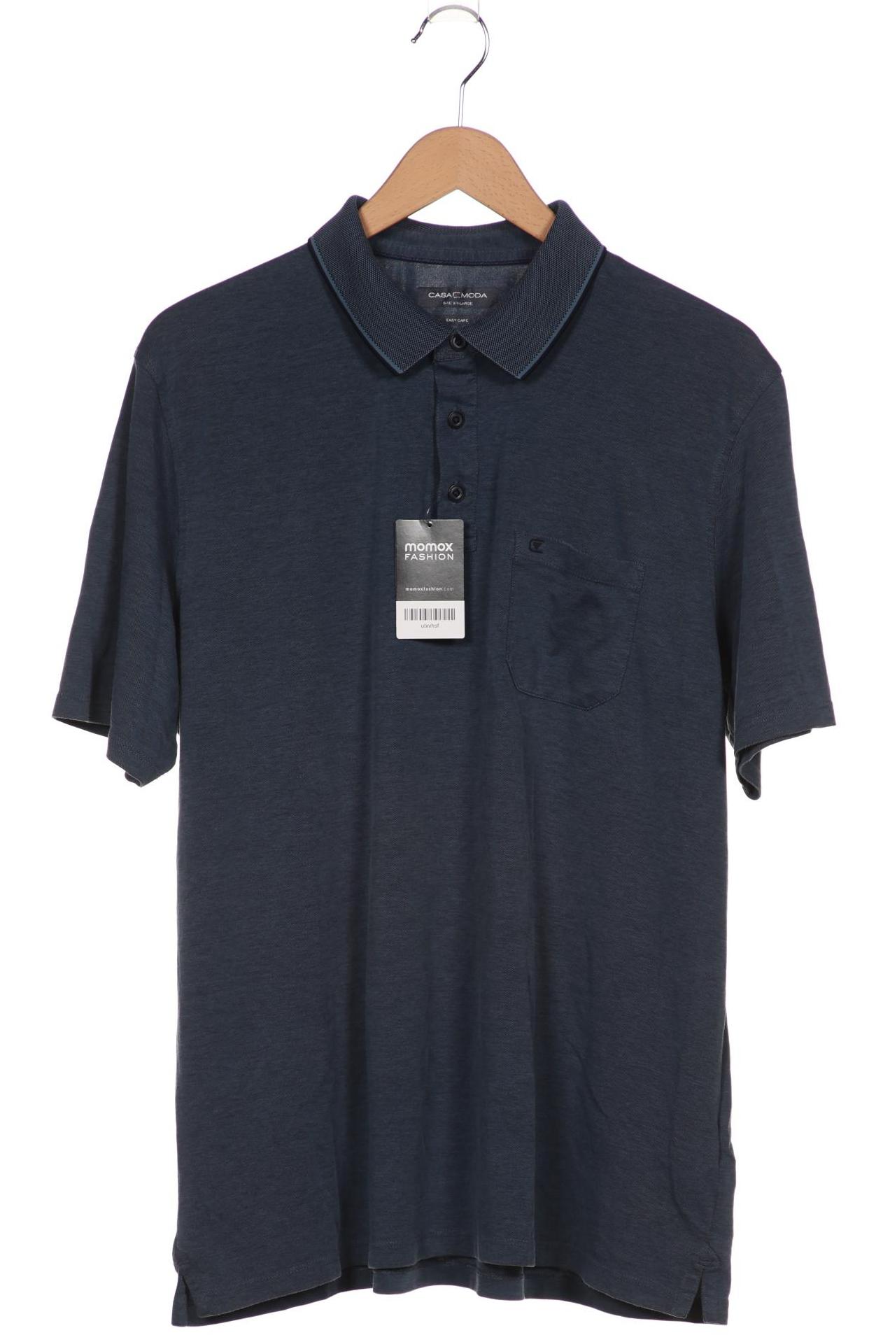 

Casa Moda Herren Poloshirt, blau, Gr. 56